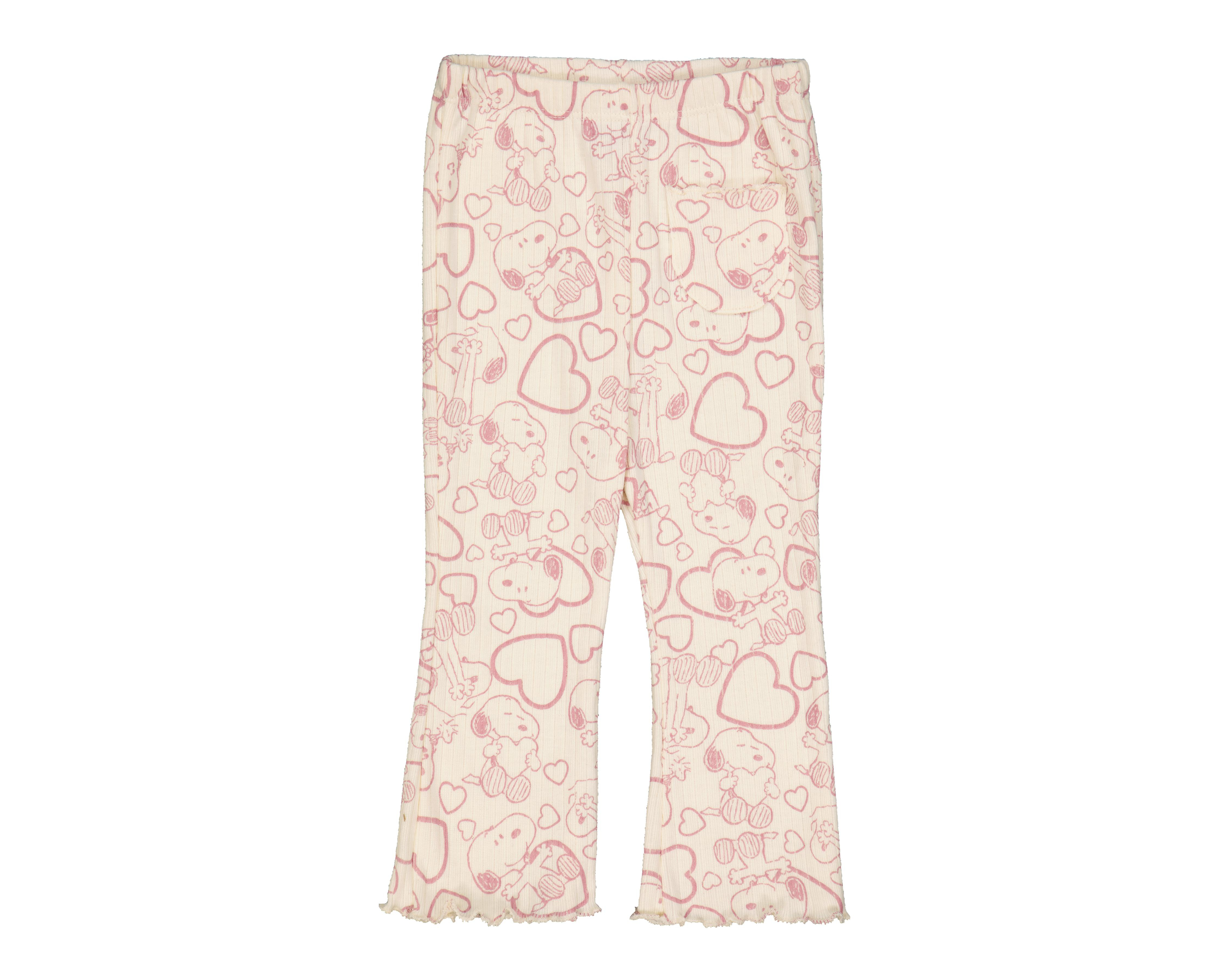 Foto 2 pulgar | Pantalón para Bebé Niña Peanuts Estampado