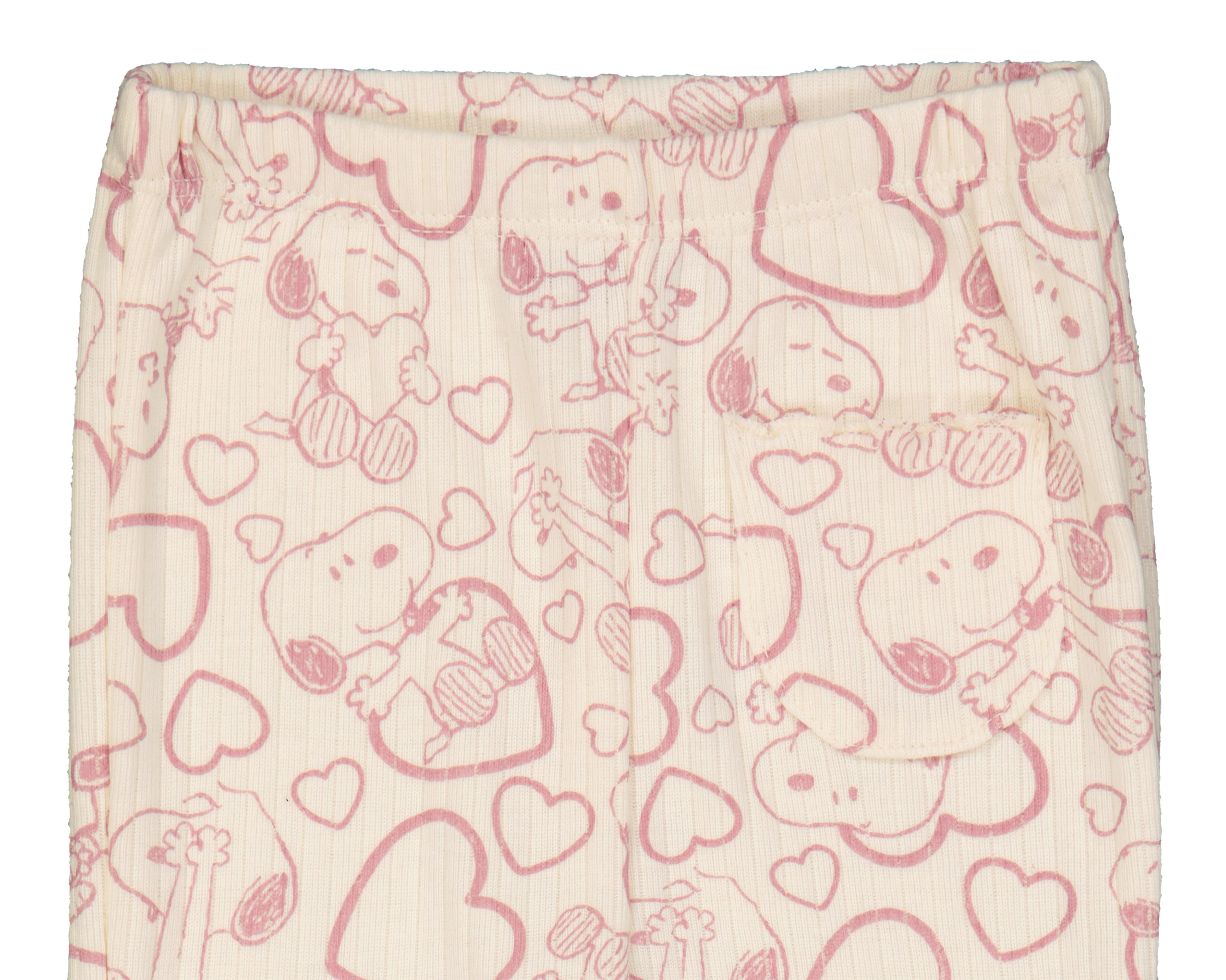 Foto 4 pulgar | Pantalón para Bebé Niña Peanuts Estampado
