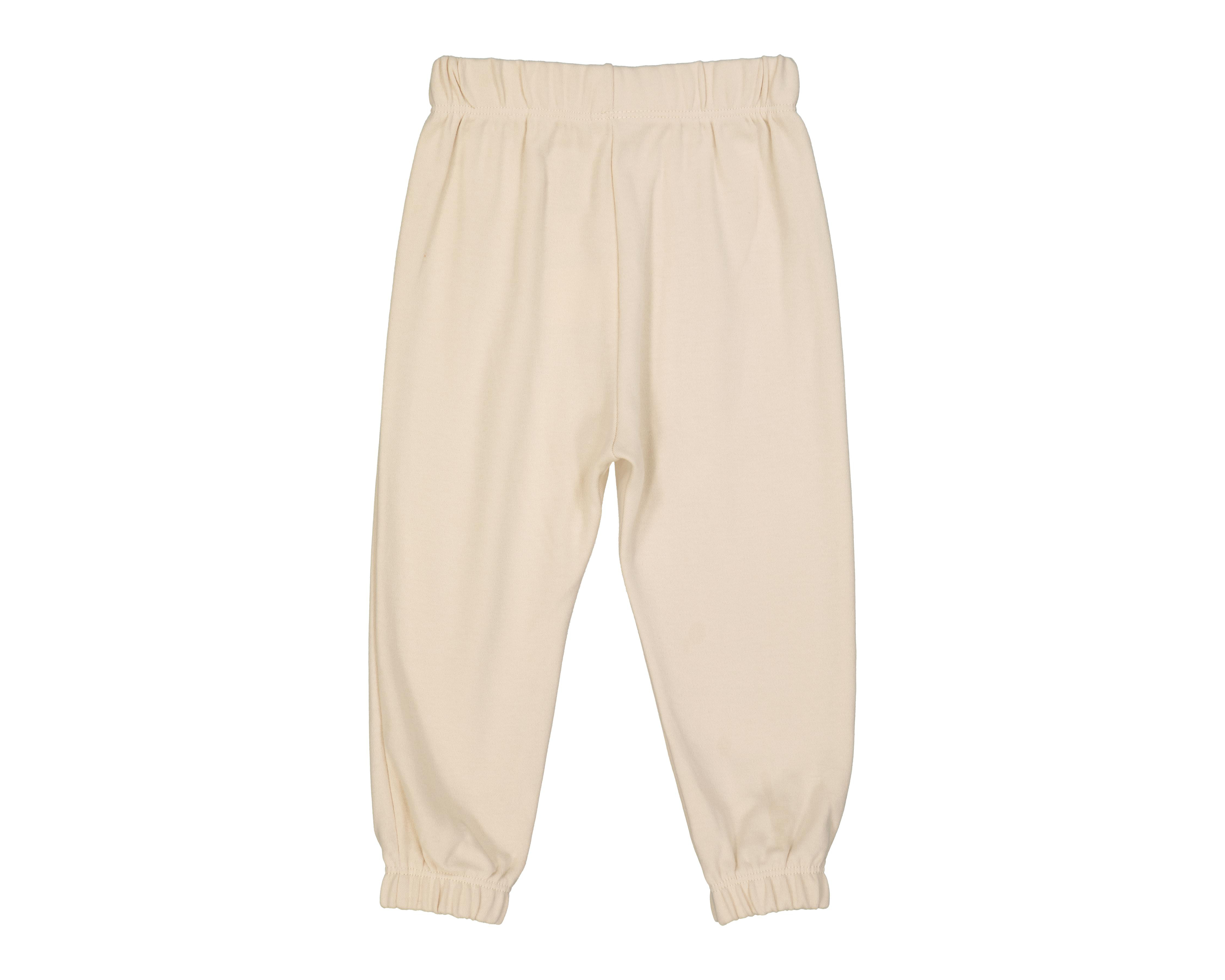 Foto 2 | Jogger para Bebé Niña Peanuts de Algodón Beige