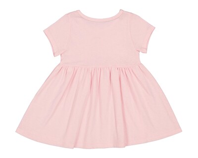 Foto 2 | Vestido para Bebé Niña Peanuts de Algodón Rosa