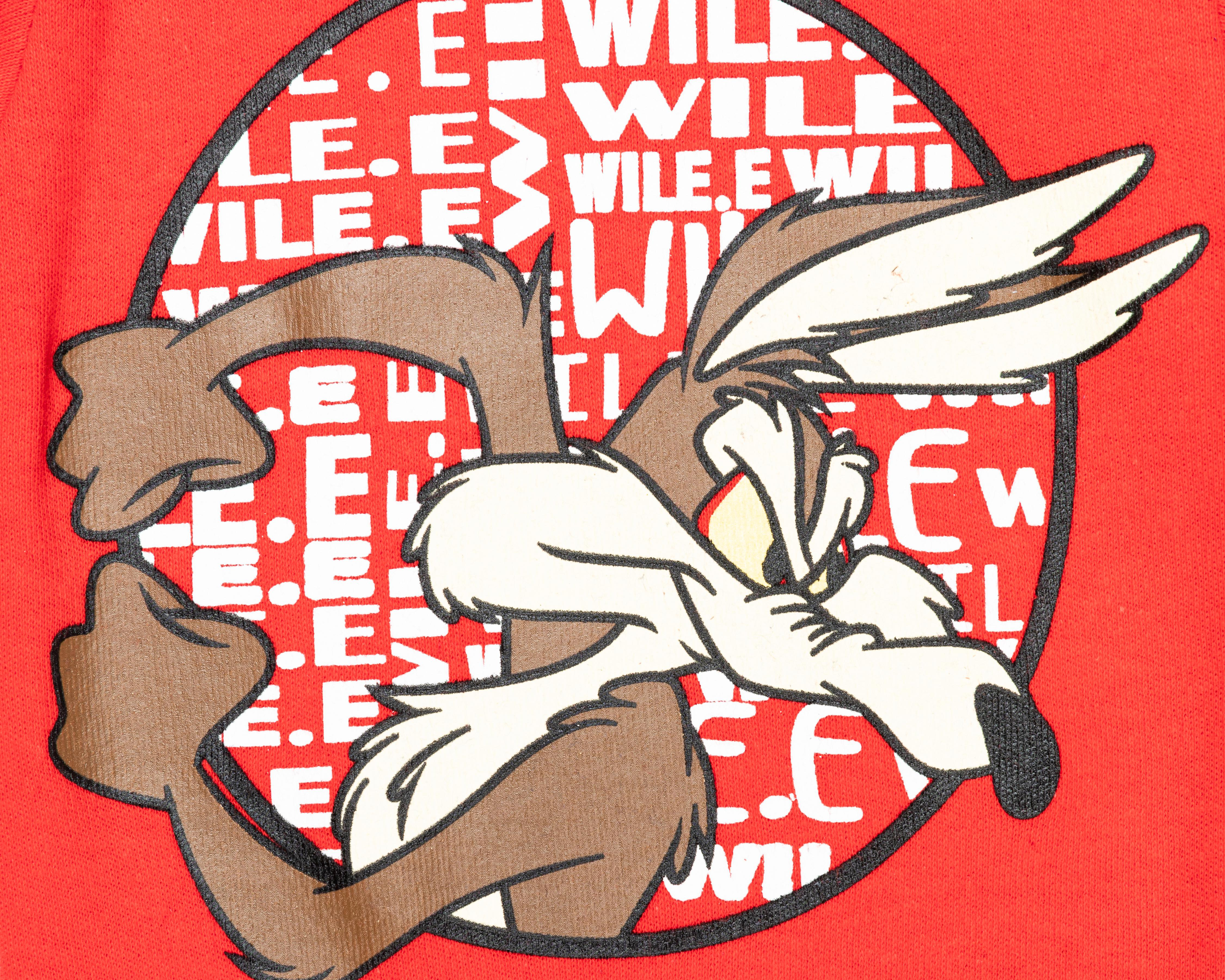 Foto 3 | Pañalero para Bebé Niño Looney Tunes de Algodón Rojo