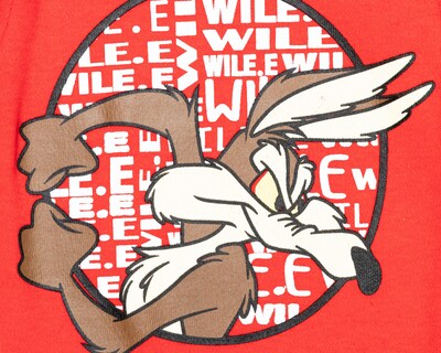 Foto 3 | Pañalero para Bebé Niño Looney Tunes de Algodón Rojo