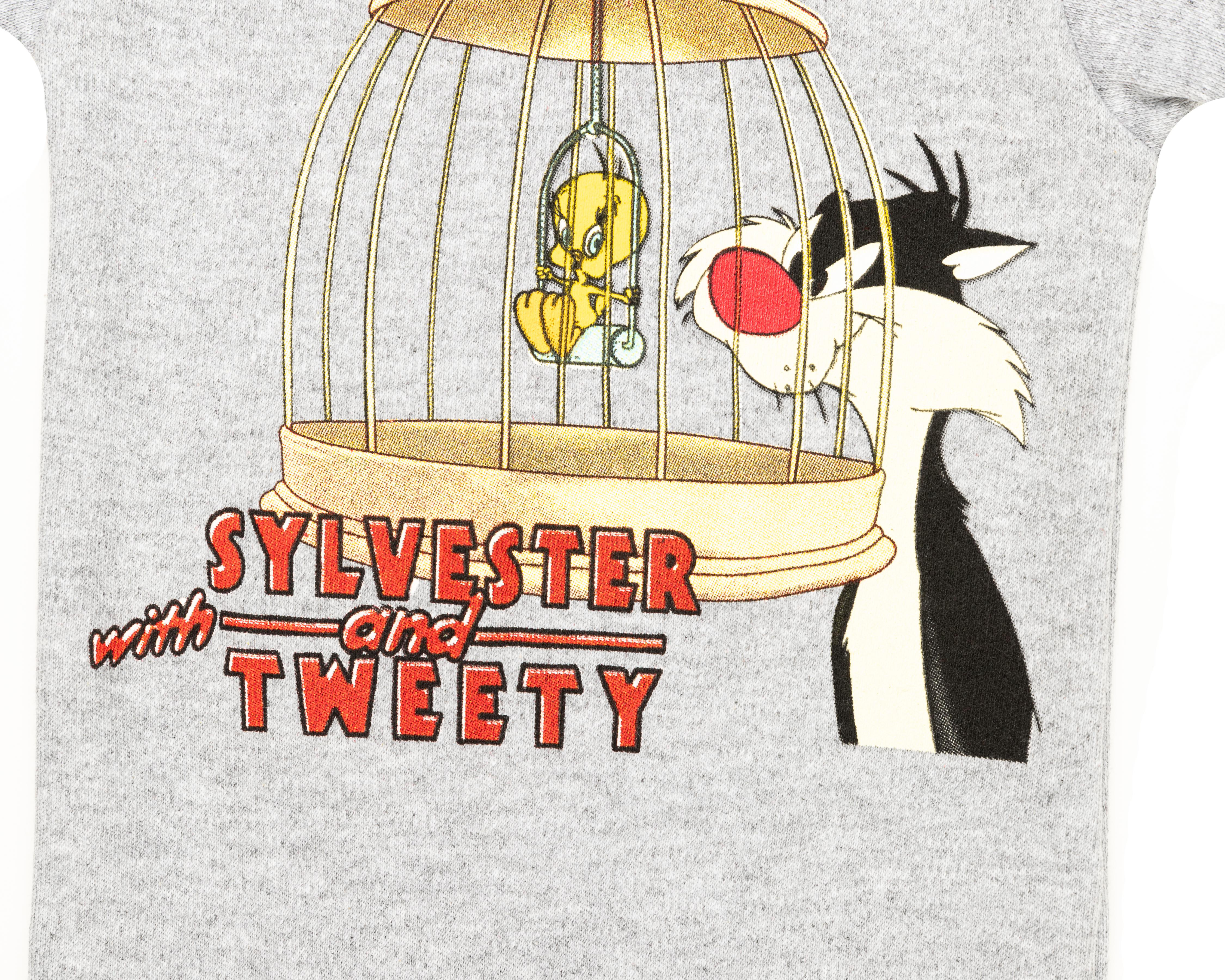 Foto 3 | Pañalero para Bebé Niño Looney Tunes de Algodón Gris