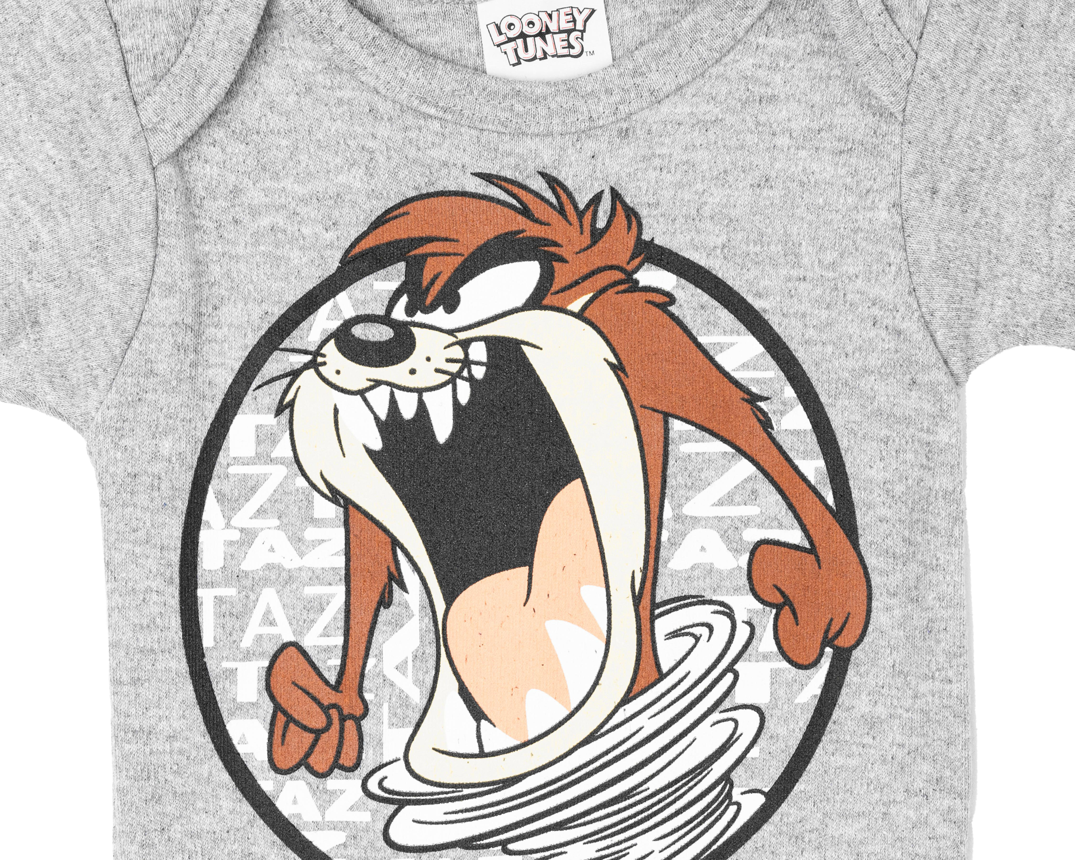 Foto 4 pulgar | Pañalero para Bebé Niño Looney Tunes de Algodón Gris