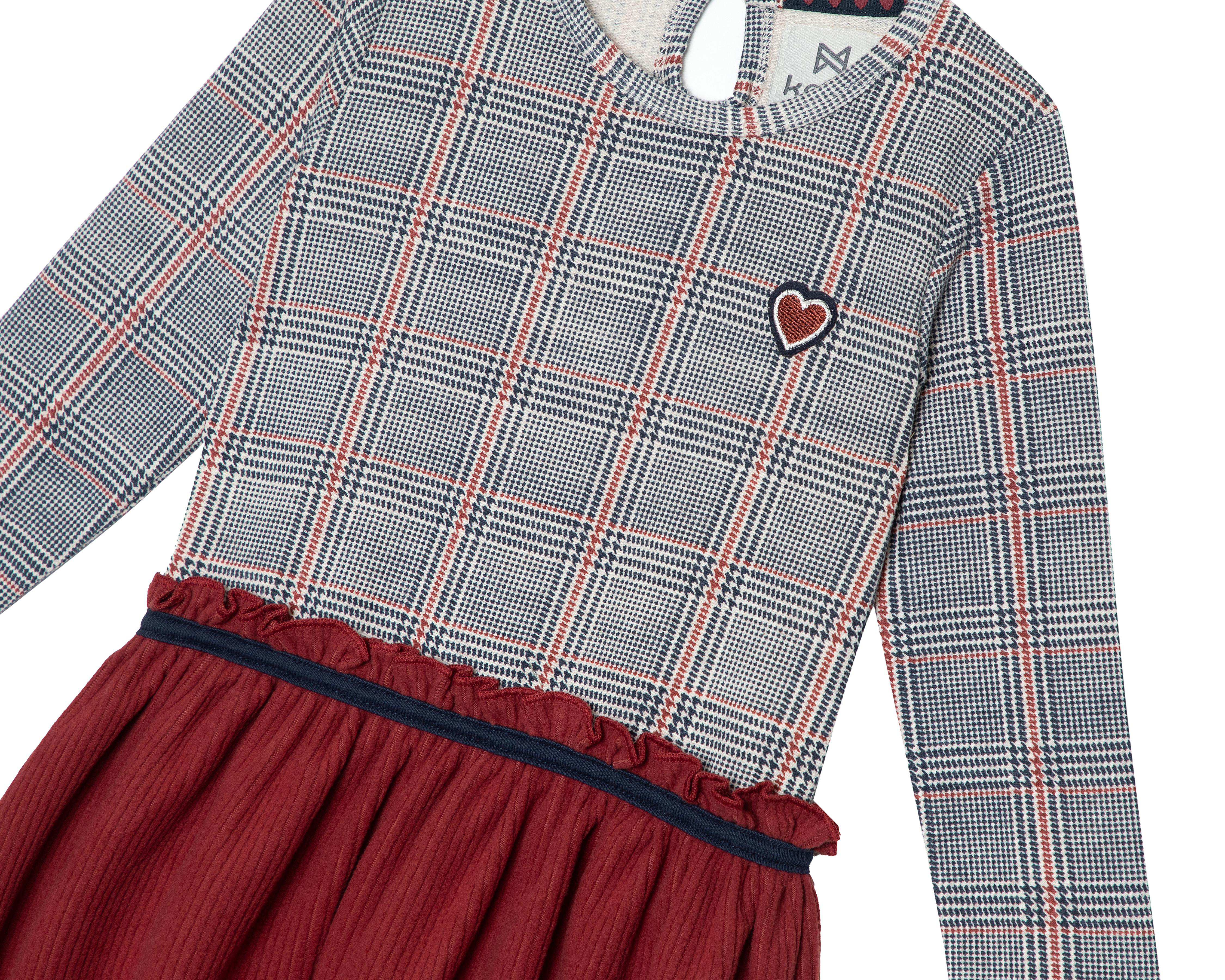 Foto 4 pulgar | Vestido para Bebé Niña Koko Noko Manga Larga