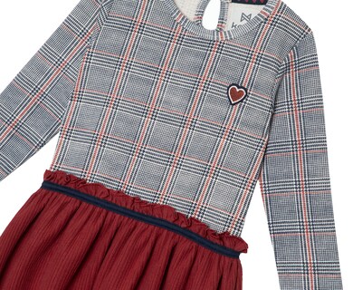 Foto 3 | Vestido para Bebé Niña Koko Noko Manga Larga