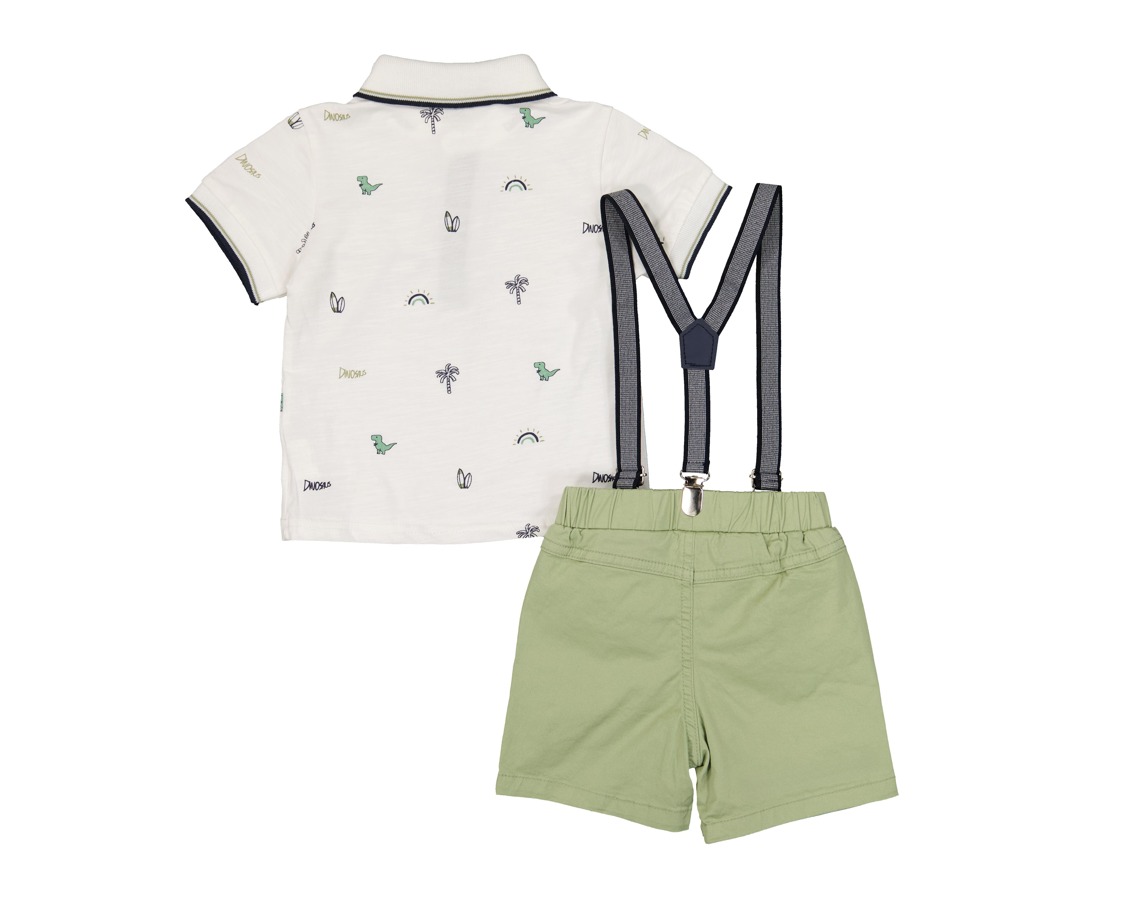 Foto 2 | Short y Playera de Algodón para Bebé Niño Boopsy