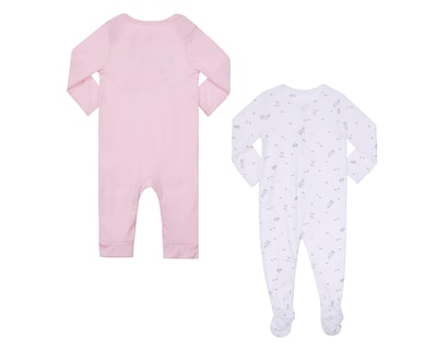 Foto 2 | Mameluco para Bebé Niña Baby Optima de Algodón 2 Piezas
