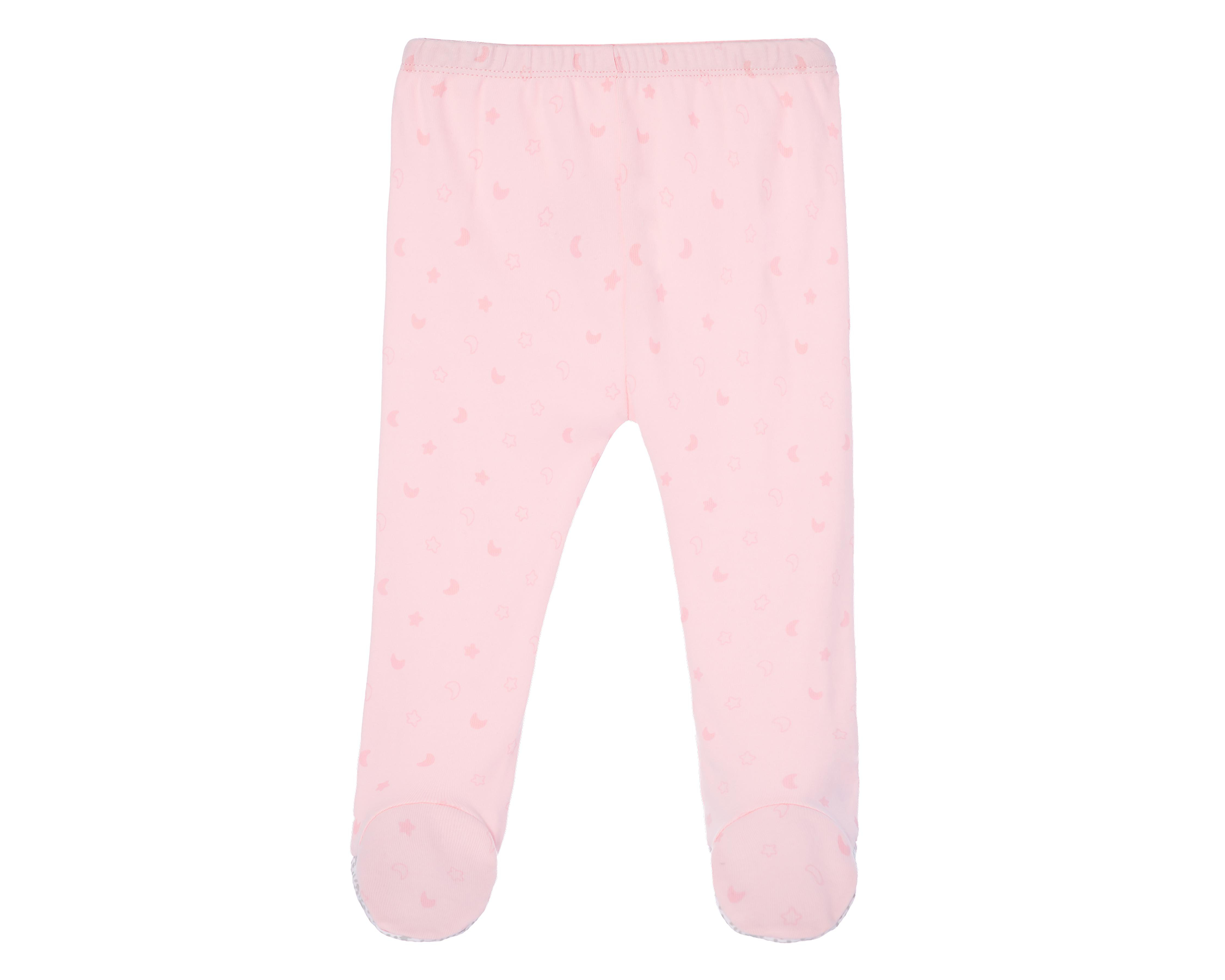 Foto 2 pulgar | Pantalón para Bebé Niña Baby Optima de Algodón Rosa