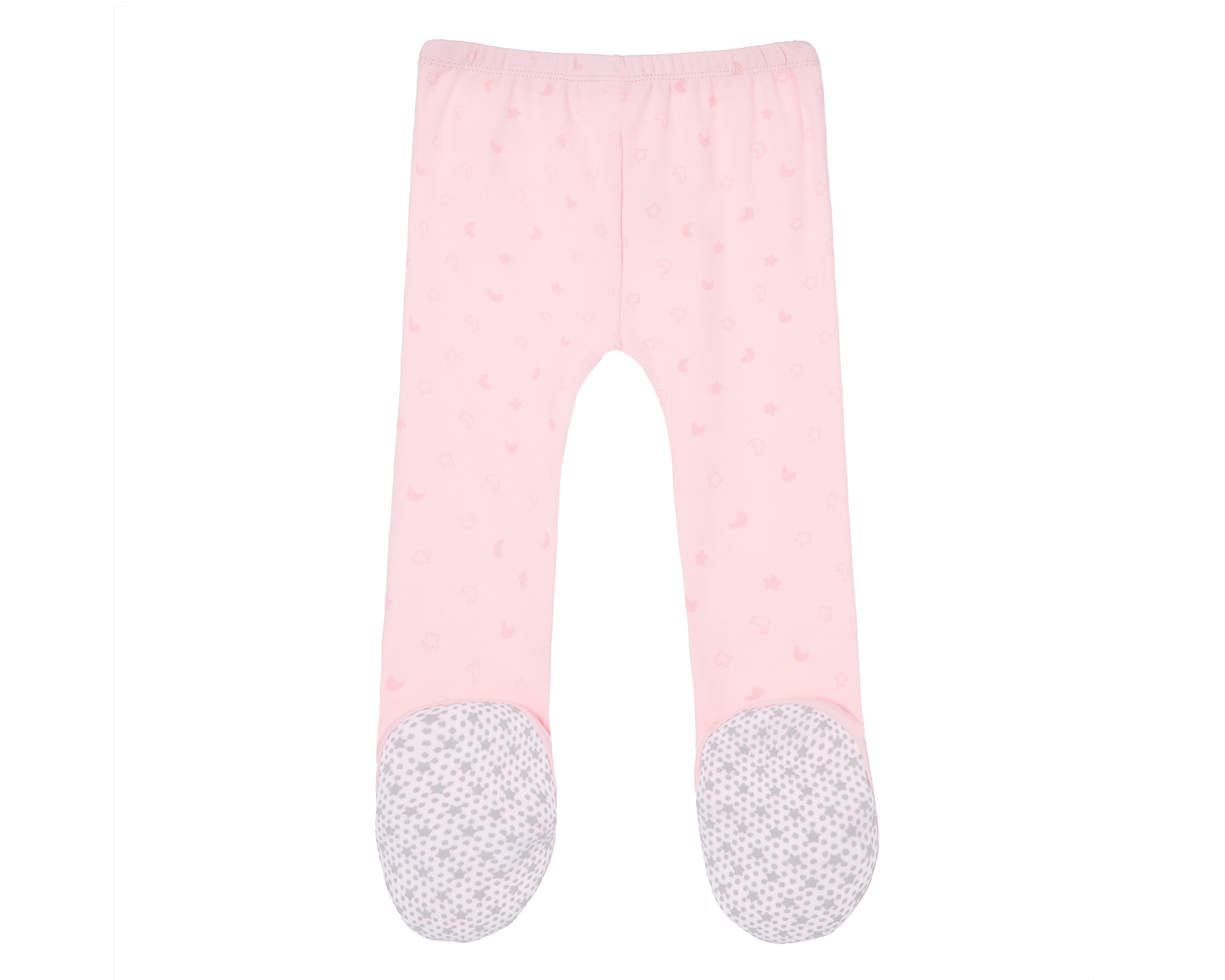 Foto 3 pulgar | Pantalón para Bebé Niña Baby Optima de Algodón Rosa