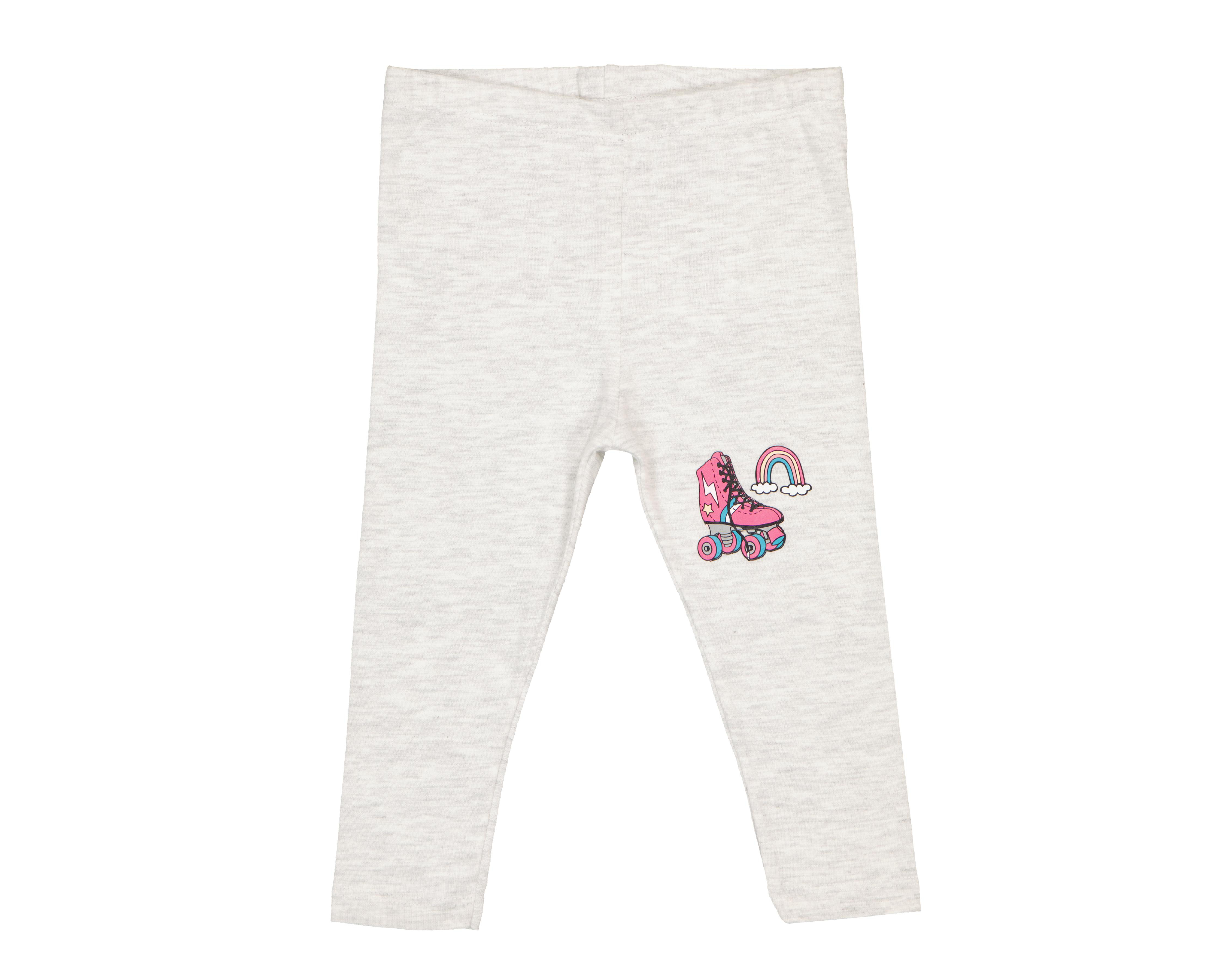 Foto 1 | Pantalón para Bebé Niña Baby Óptima de Algodón Gris