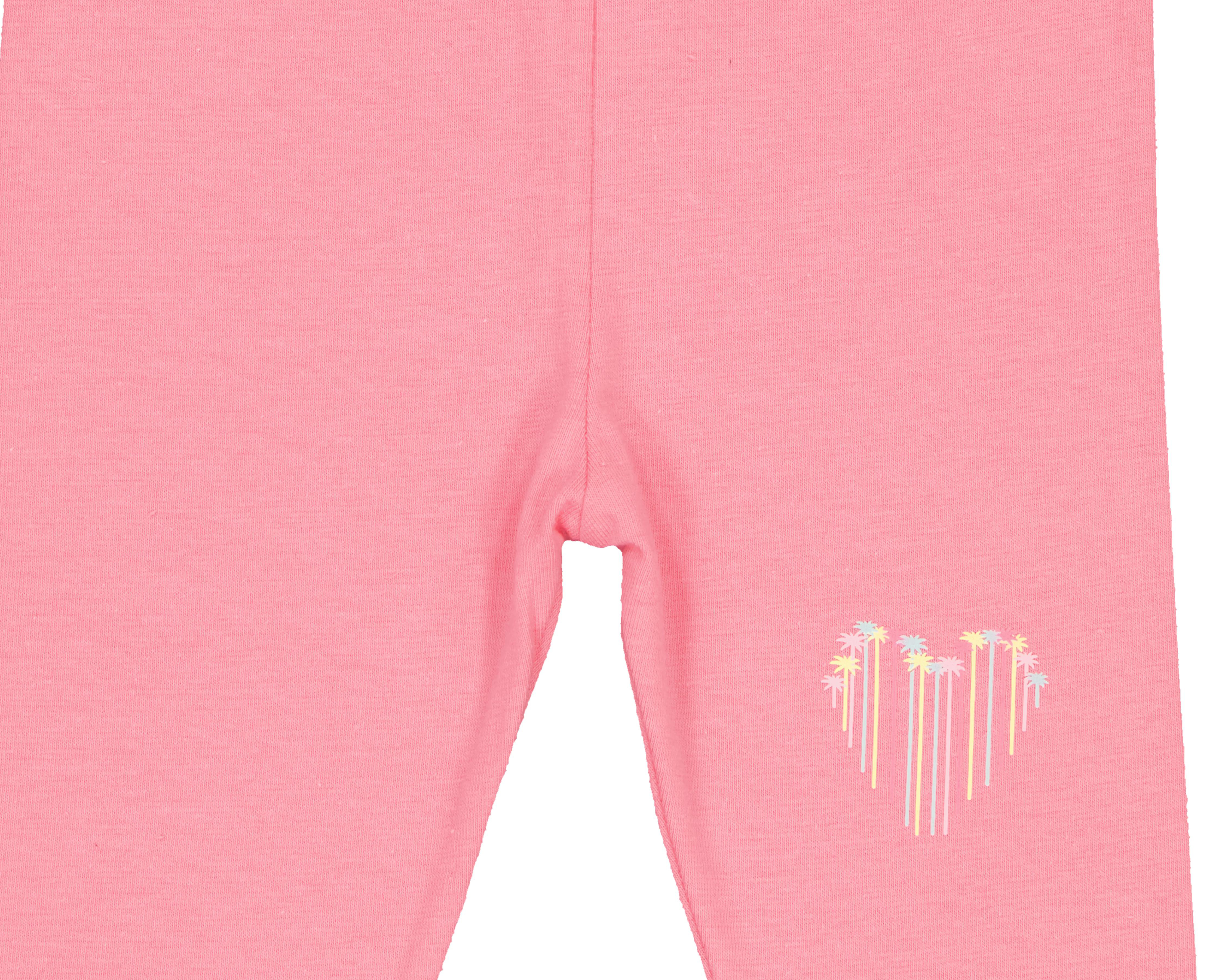 Foto 4 pulgar | Pantalón para Bebé Niña Baby Óptima de Algodón Rosa