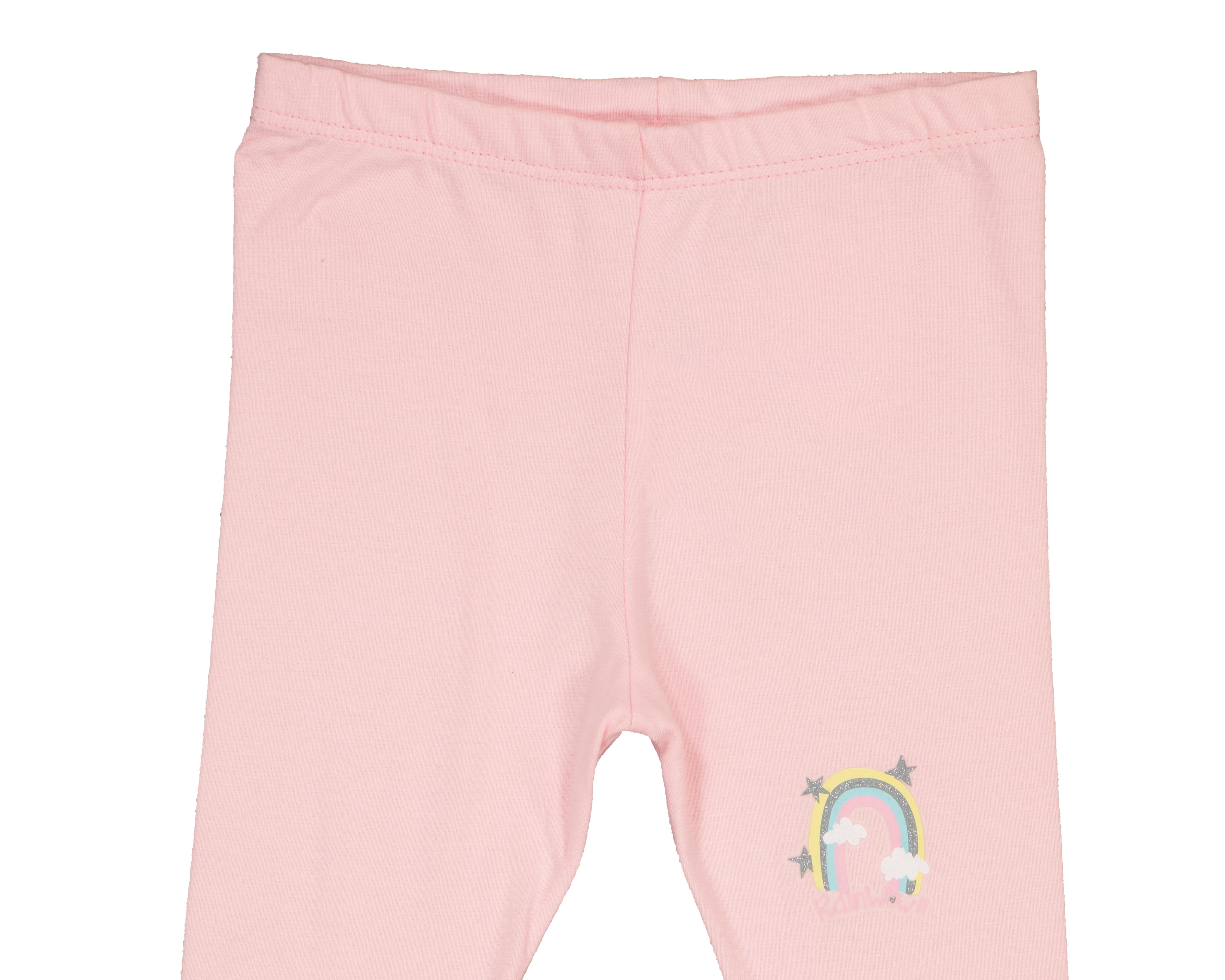 Foto 3 | Pantalón para Bebé Niña Baby Óptima de Algodón Rosa