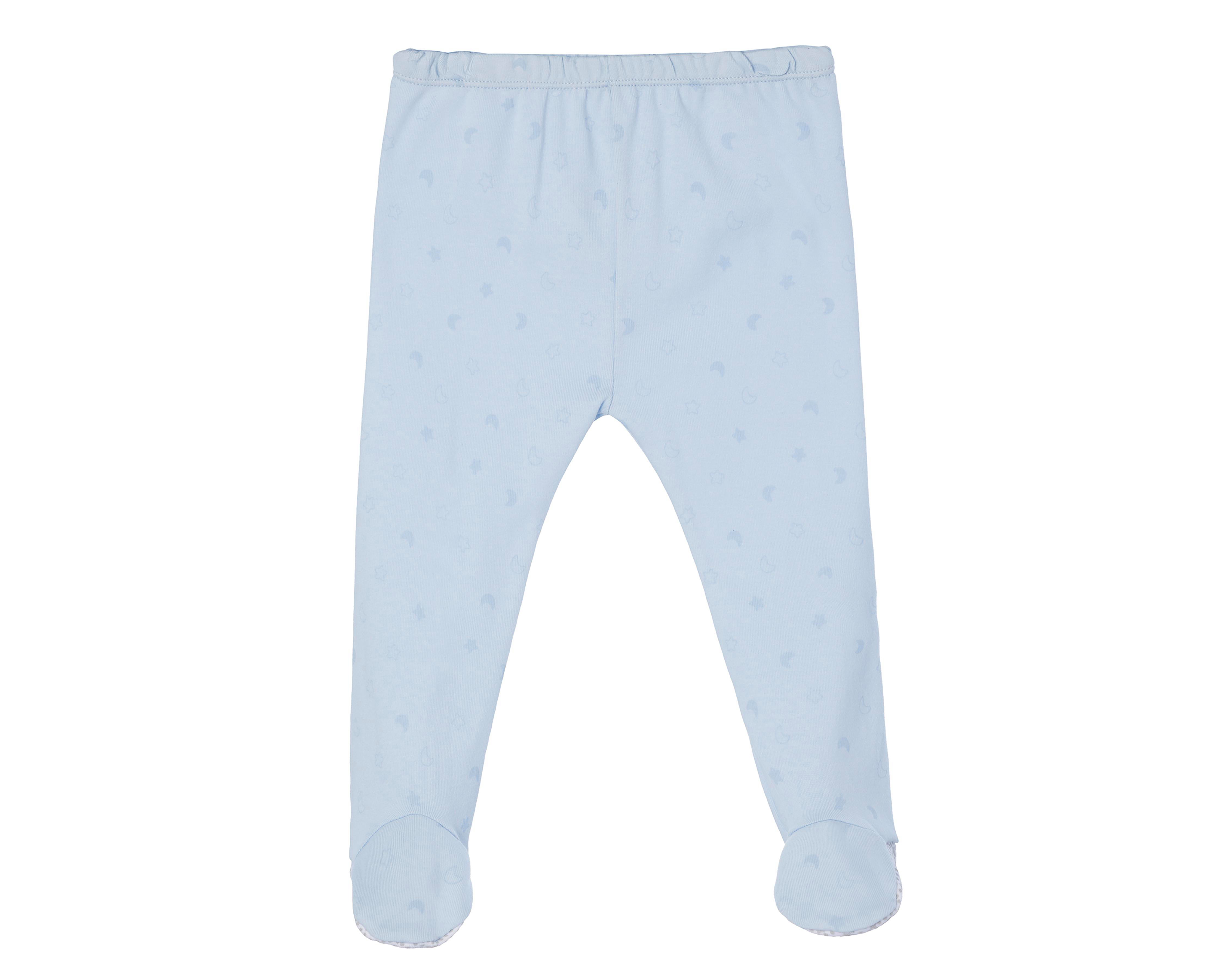 Foto 2 pulgar | Pantalón para Bebé Baby Optima de Algodón Azul