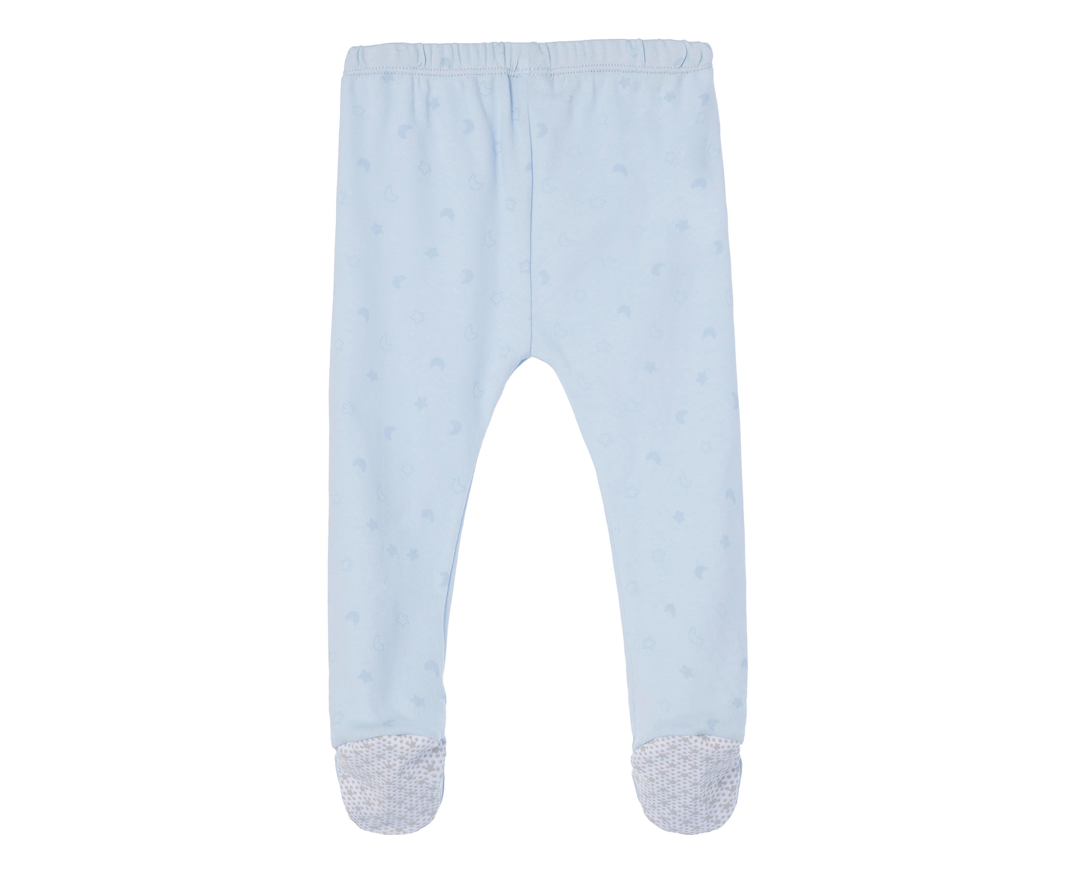 Foto 3 pulgar | Pantalón para Bebé Baby Optima de Algodón Azul