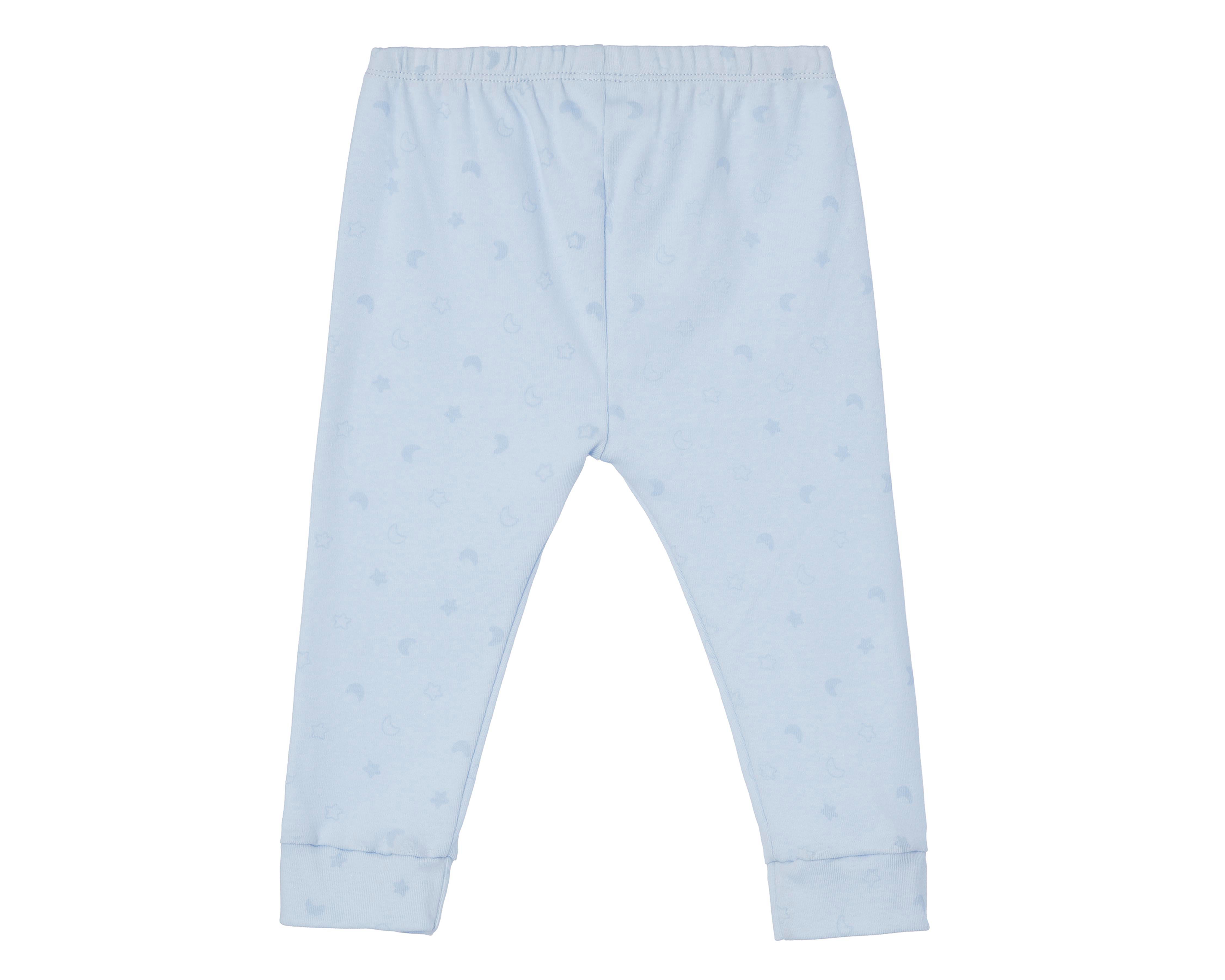Foto 3 pulgar | Pantalón para Bebé Baby Optima de Algodón Azul