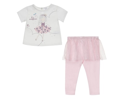 Foto 1 | Playera y Pantalón para Bebé Niña Baby Optima