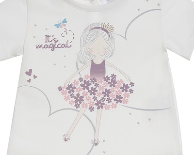 Foto 3 | Playera y Pantalón para Bebé Niña Baby Optima