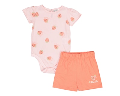 Foto 1 | Pañalero y Short para Bebé Niña Baby Óptima