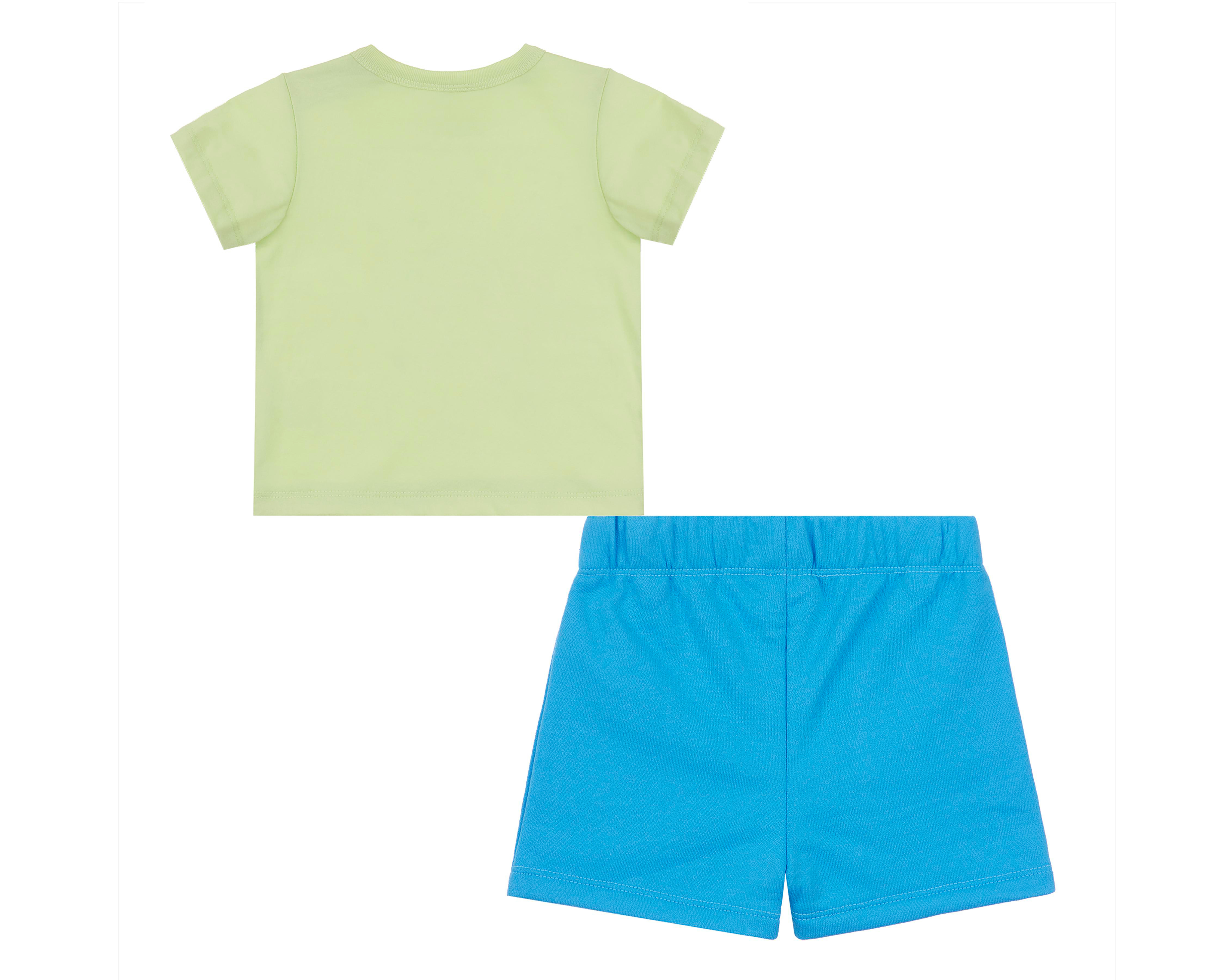 Foto 3 pulgar | Playera y Short para Bebé Niño Baby Optima