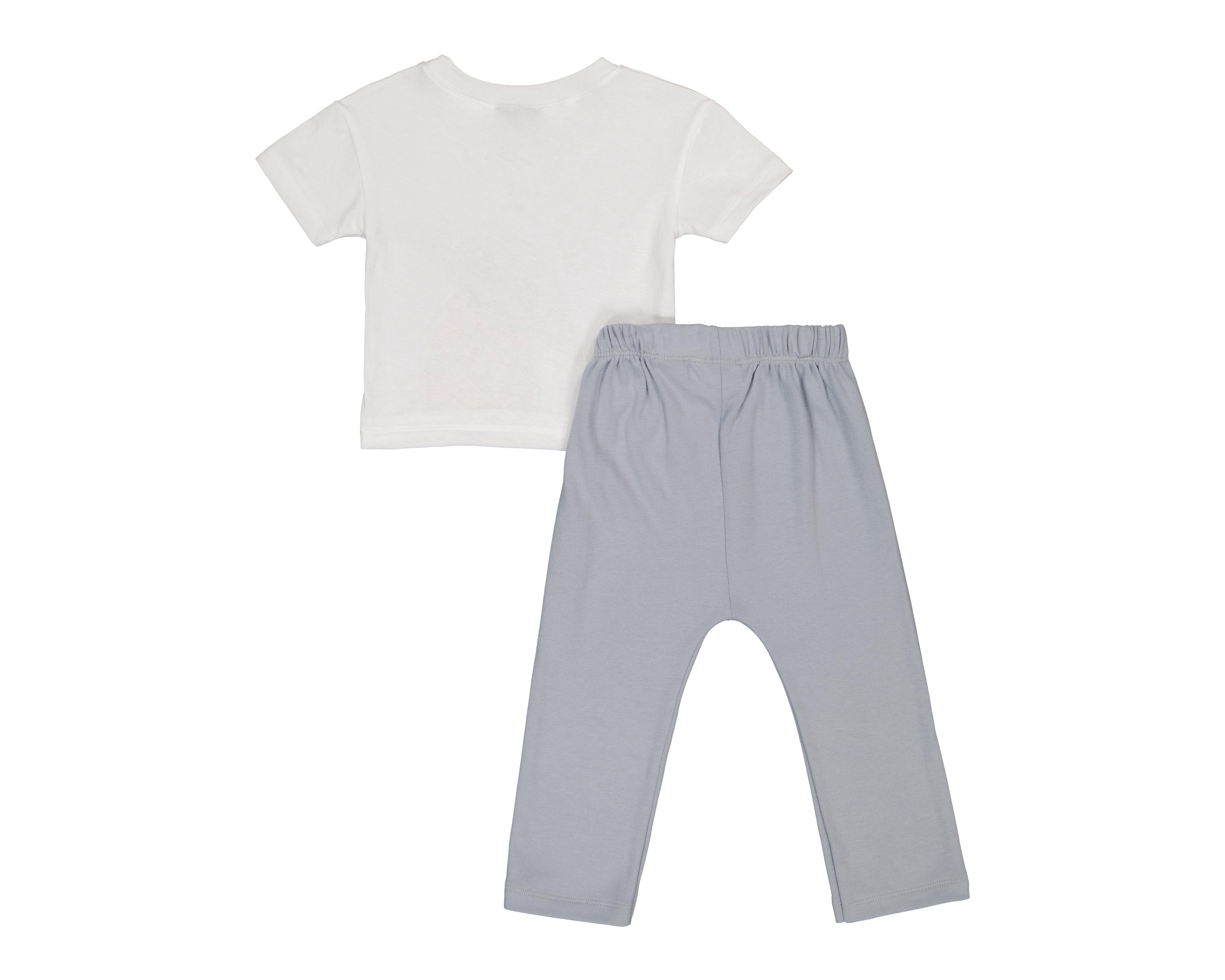 Foto 3 pulgar | Pantalón y Playera de Algodón para Bebé Niño Baby Optima
