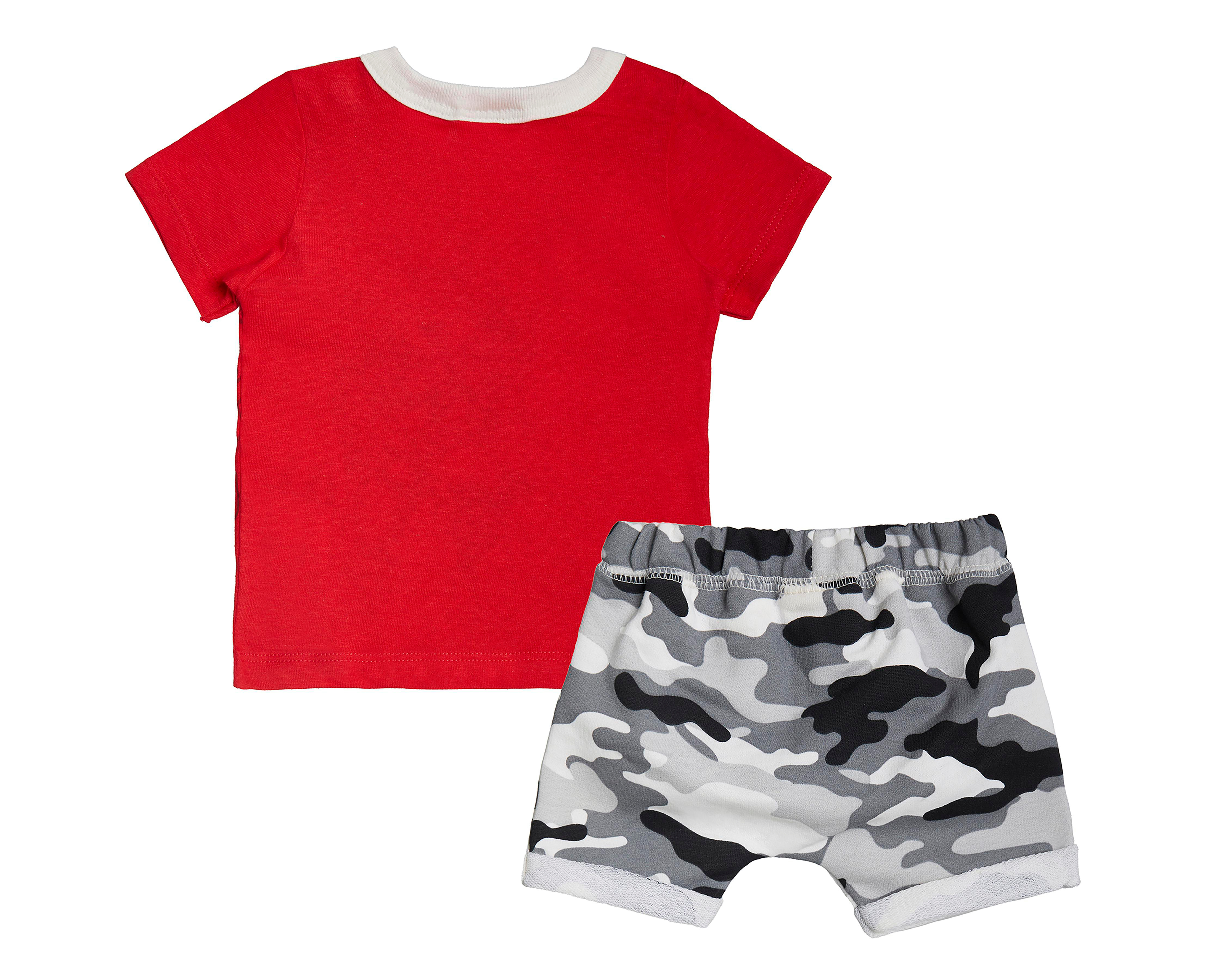 Foto 3 pulgar | Playera y Short para Bebé Niño Marvel