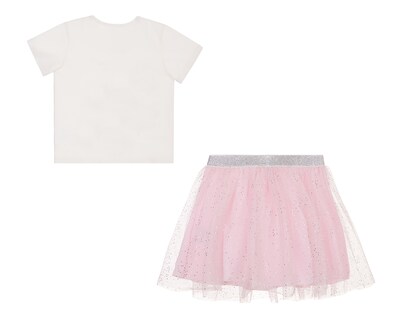 Foto 2 | Playera y Falda para Bebé Niña Baby Optima