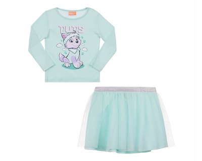 Foto 1 | Falda y Playera para Bebé Niña Paw Patrol