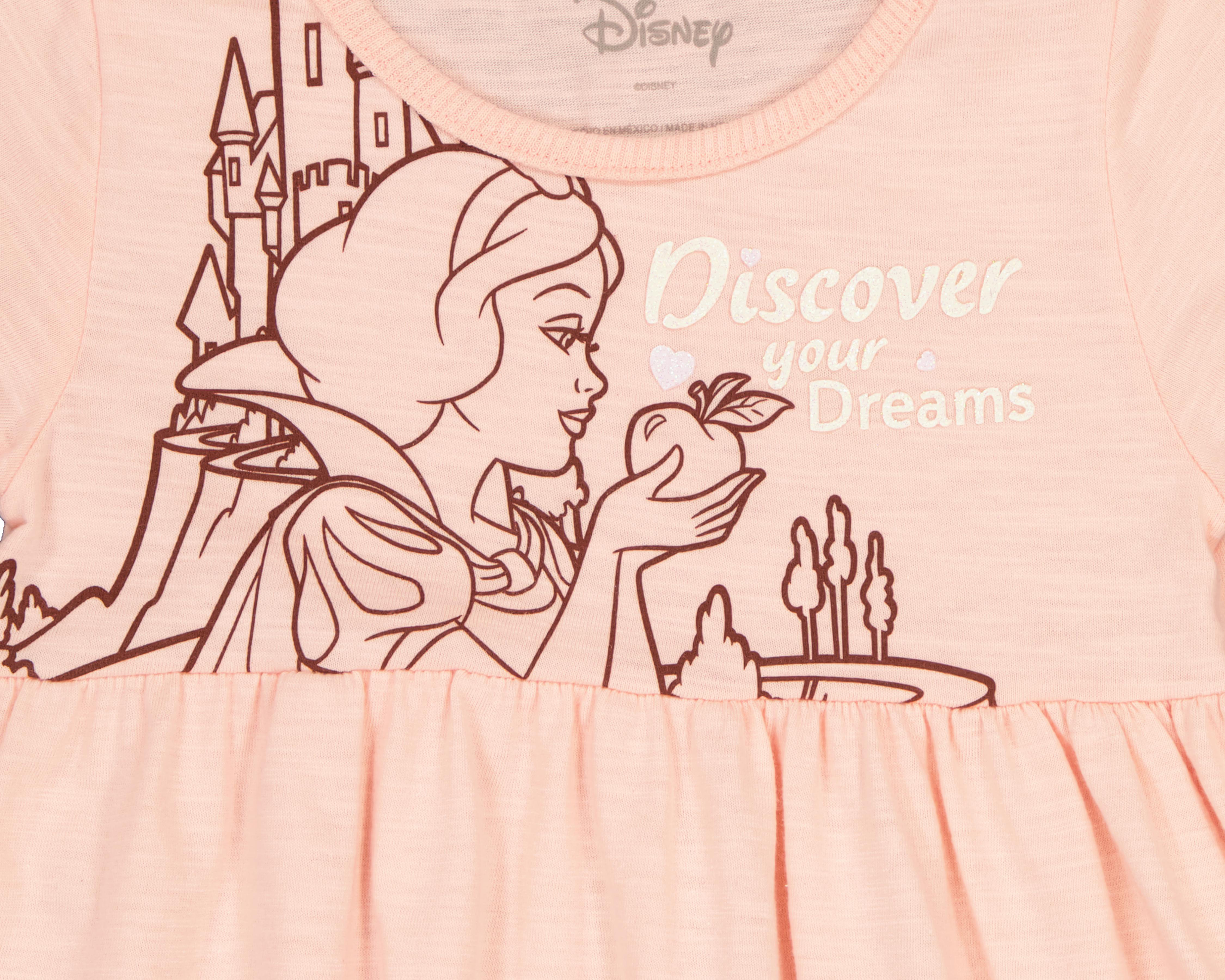 Foto 4 pulgar | Vestido para Bebé Niña Disney de Algodón Estampado