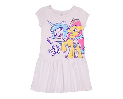 Foto 1 | Vestido para Bebé Niña Little Pony de Algodón Lila