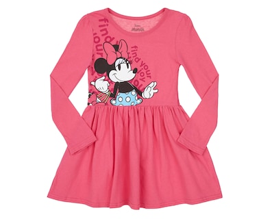 Foto 1 | Vestido para Bebé Niña Disney de Algodón Estampado