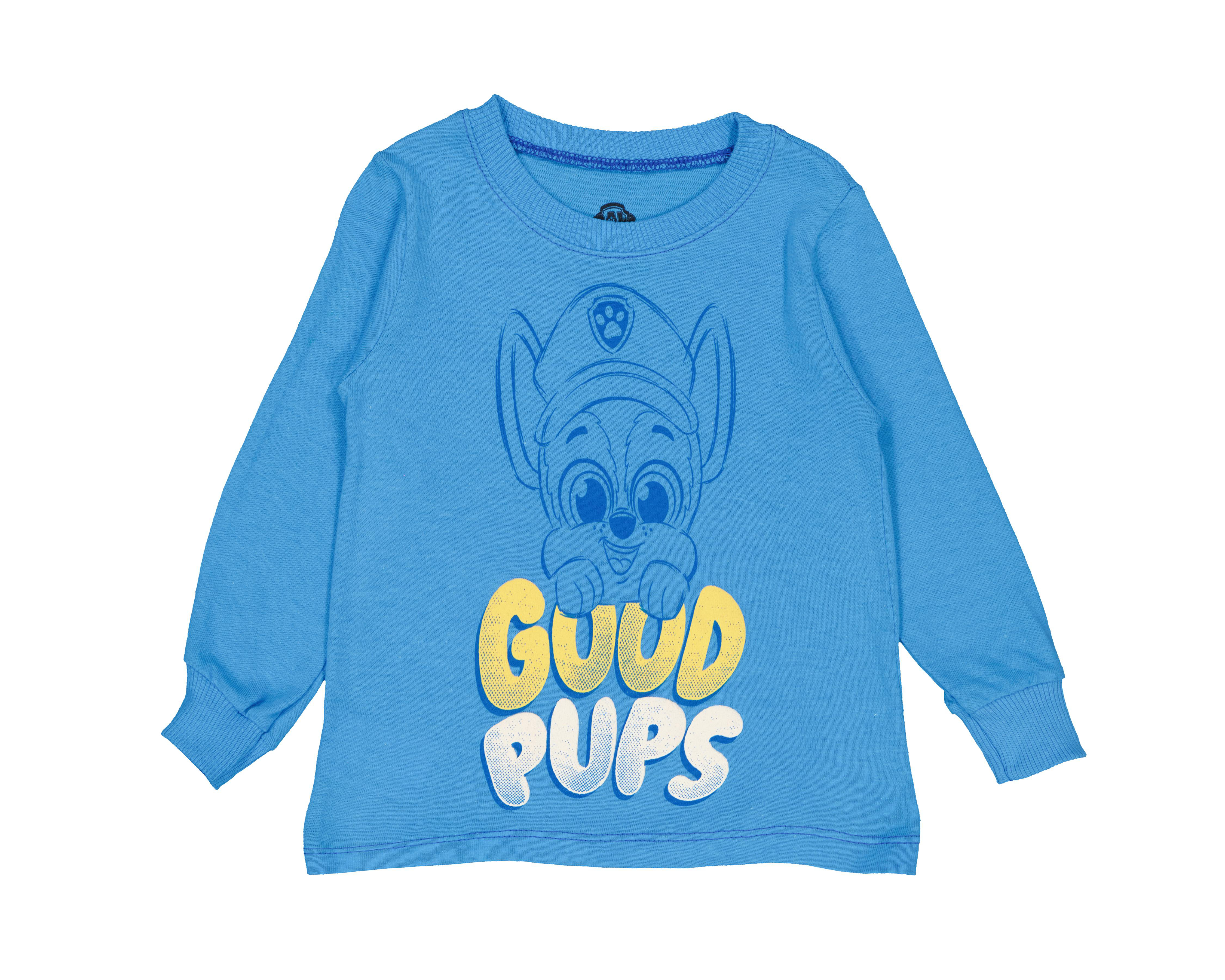 Foto 2 pulgar | Playera para Bebé Niño Paw Patrol de Algodón Azul
