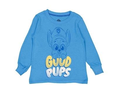 Foto 1 | Playera para Bebé Niño Paw Patrol de Algodón Azul