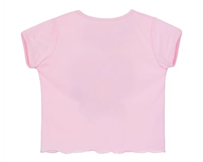 Foto 2 | Playera para Bebé Niña Peanuts de Algodón Rosa
