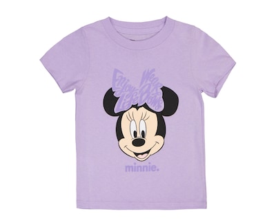 Foto 1 | Playera para Bebé Niña Disney Minnie Mouse de Algodón Lila