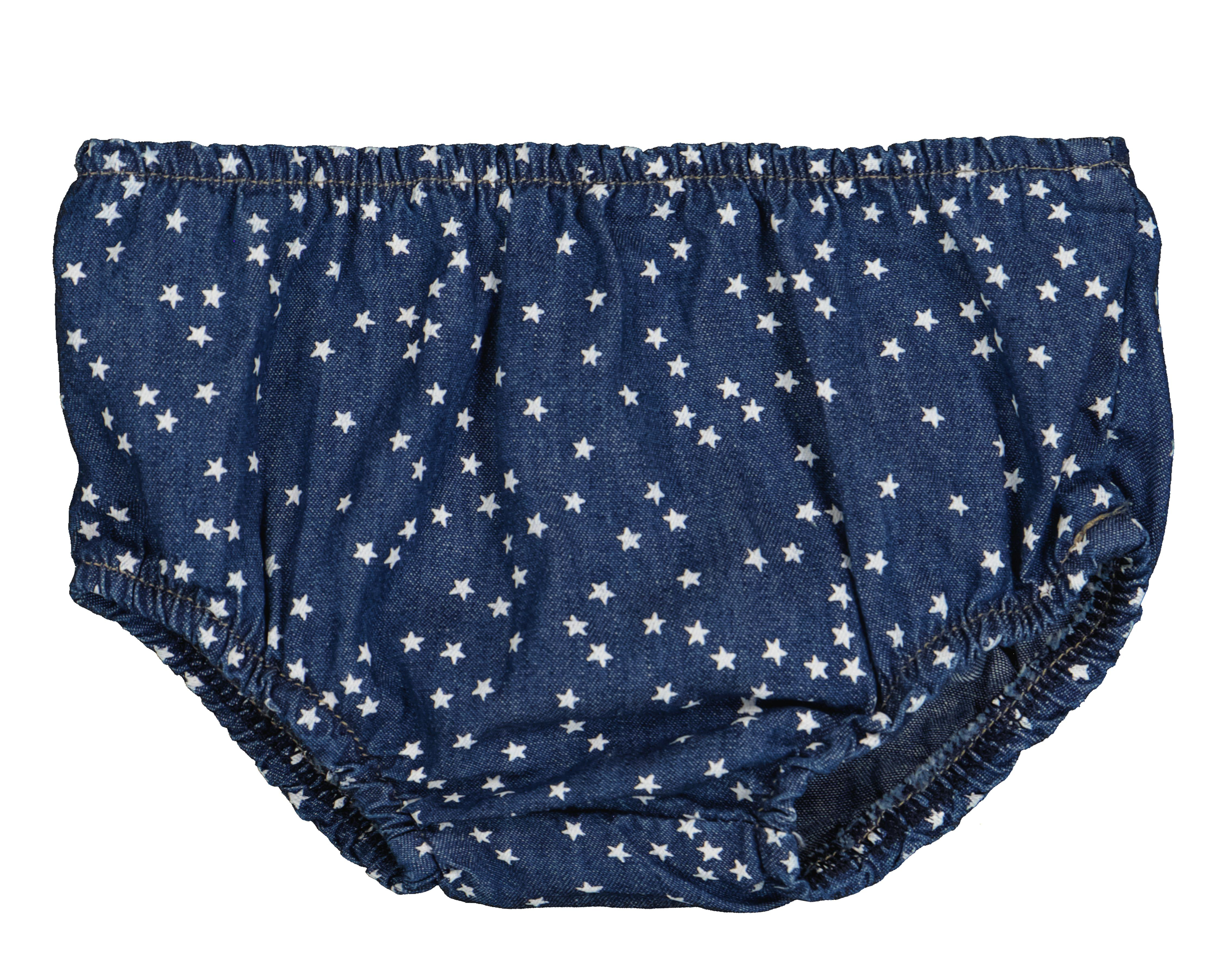 Foto 4 pulgar | Vestido y Pantaleta para Bebé Niña Baby Colors de Algodón Estampado