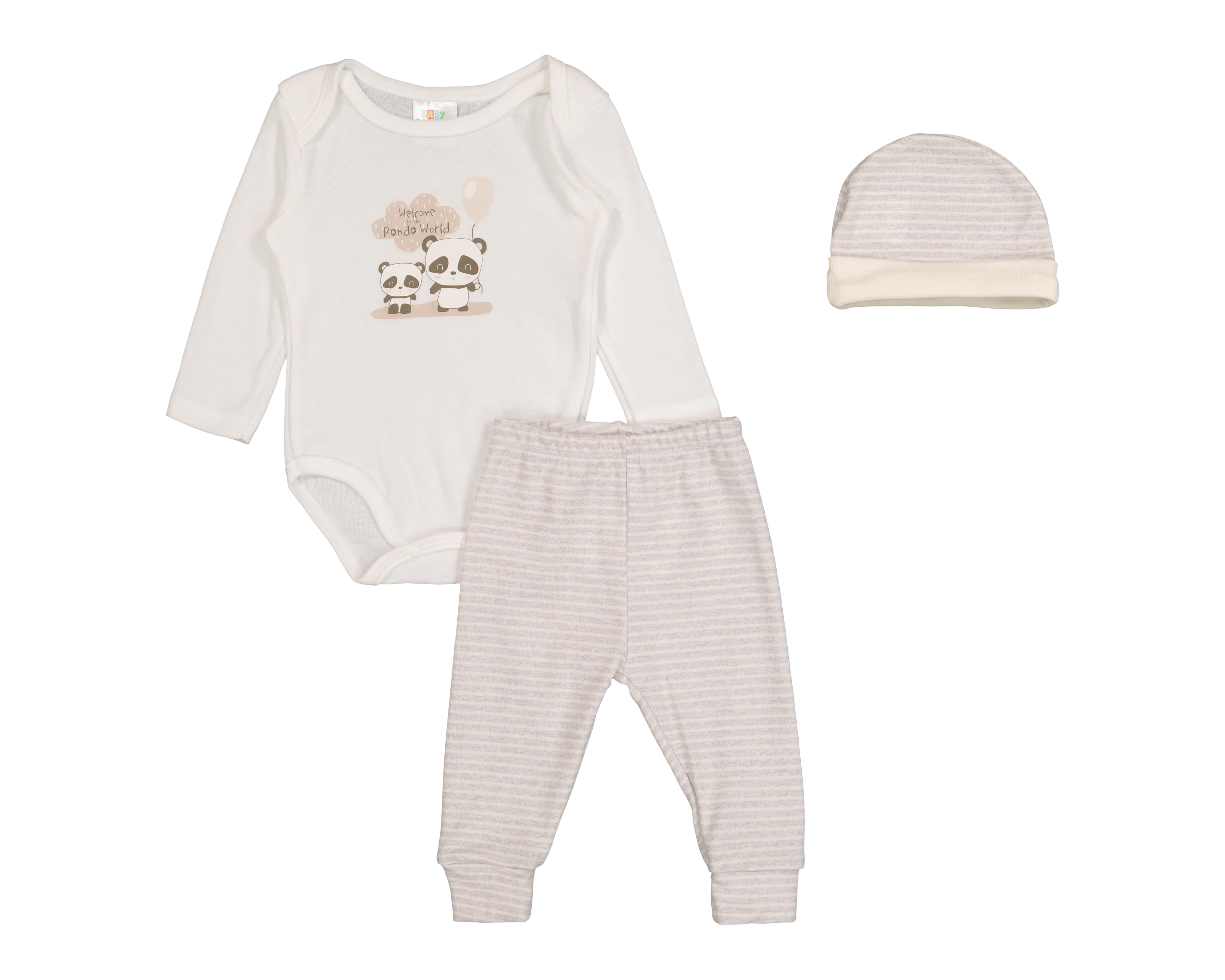 Conjunto para Bebé Baby Colors 3 Piezas