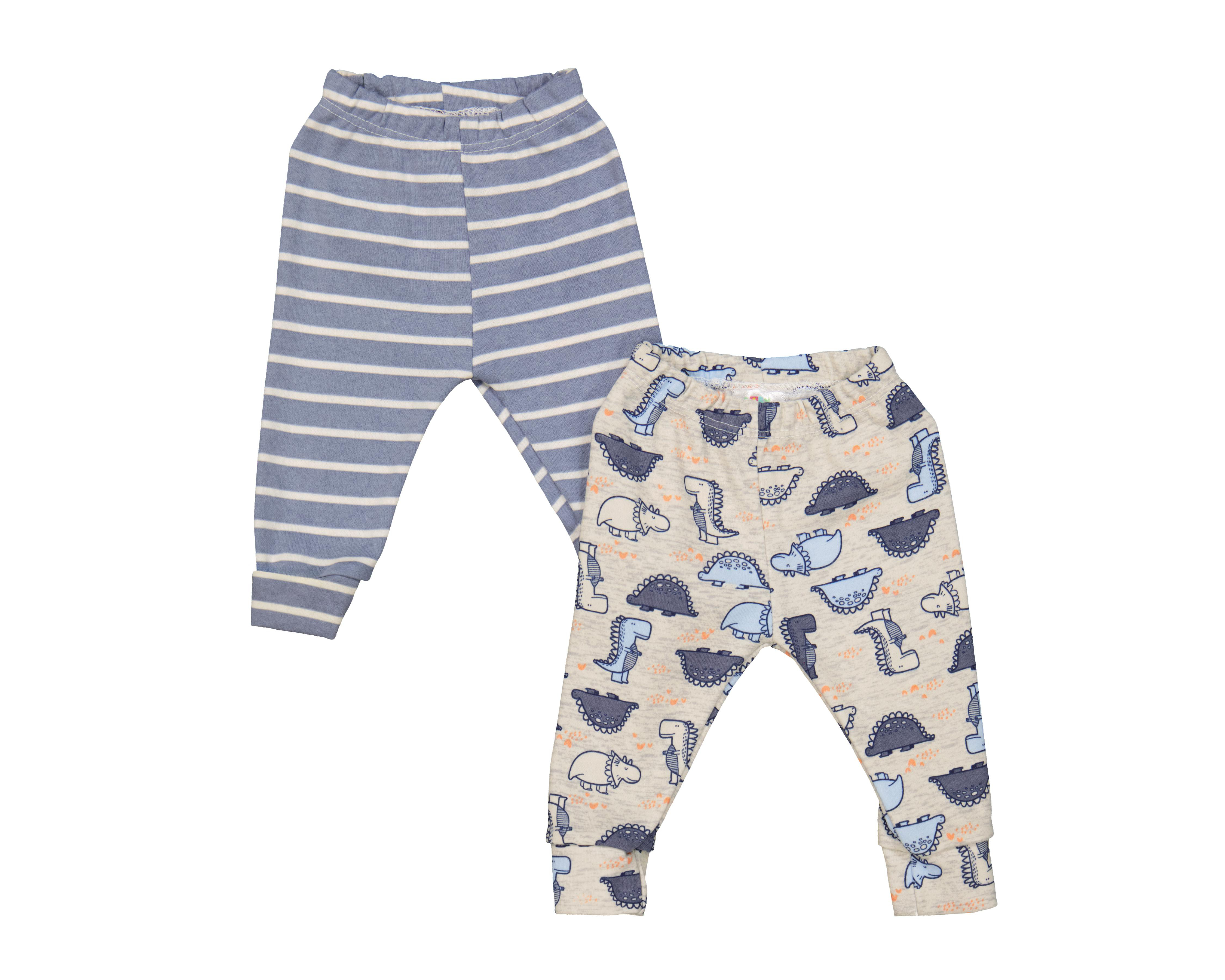 Foto 2 pulgar | Pantalón para Bebé Niño Baby Colors Estampado 2 Piezas
