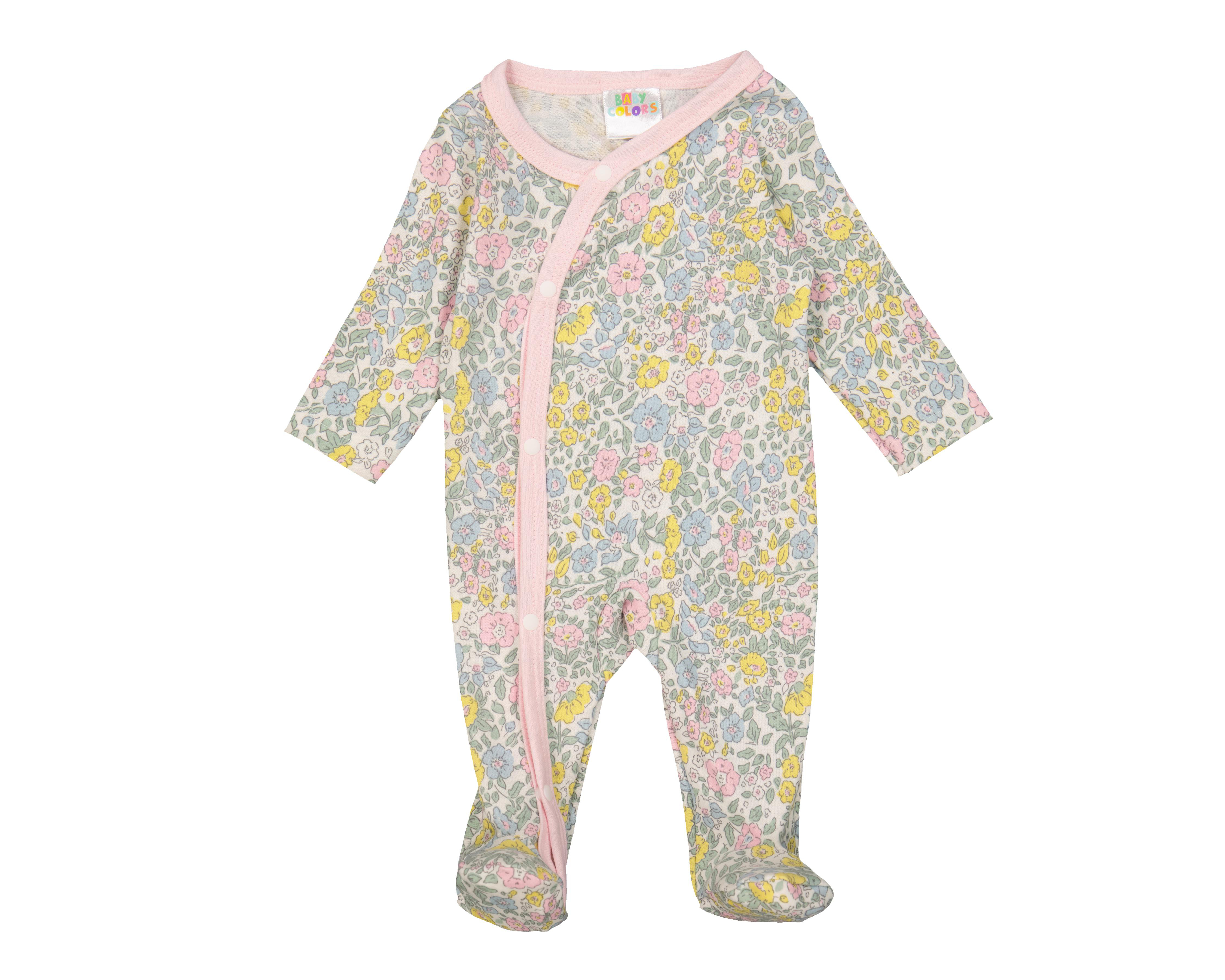 Mameluco para Bebé Niña Baby Colors Estampado