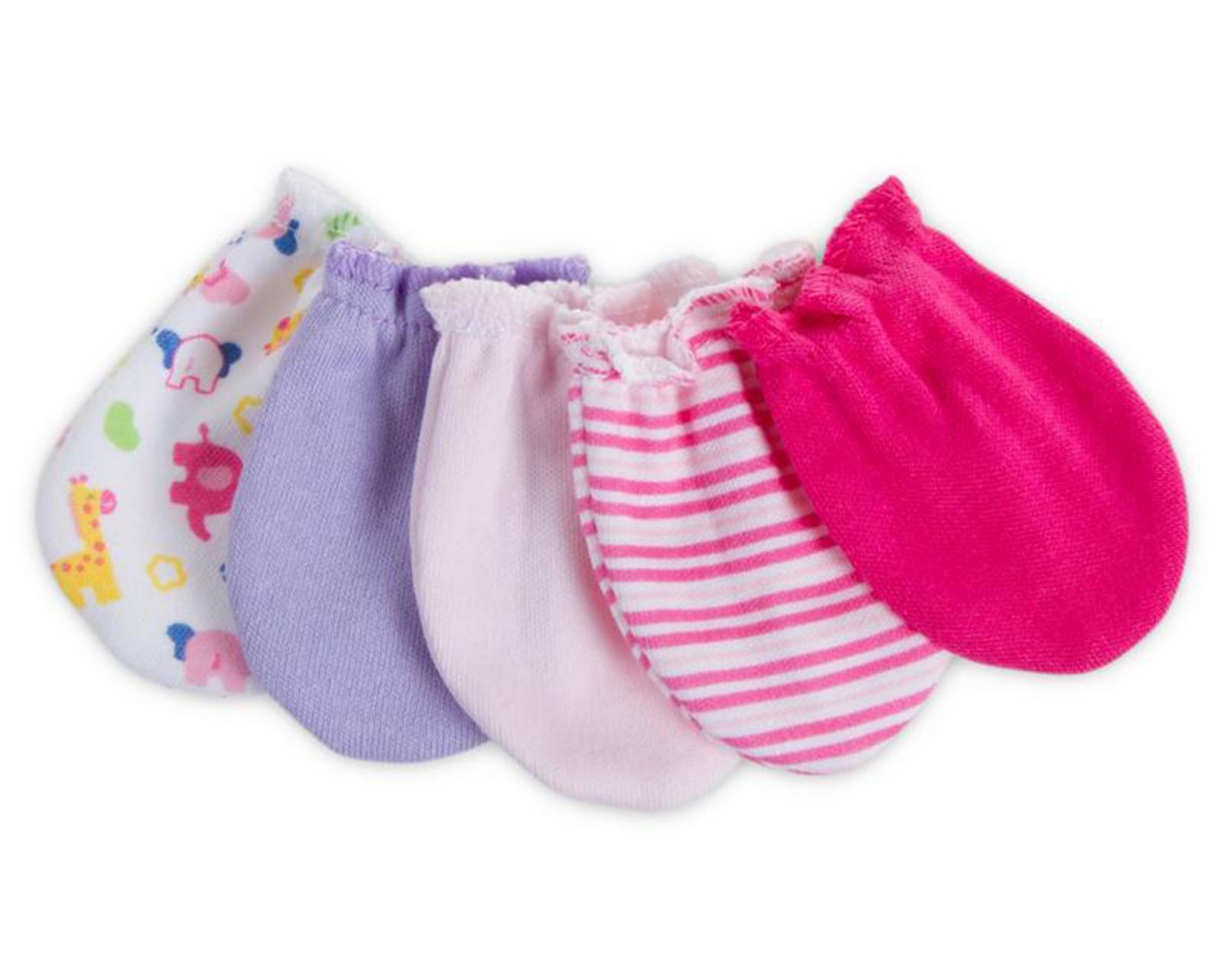 Foto 2 pulgar | Guantes marca Baby Colors para Bebé Niña (5 Pares)