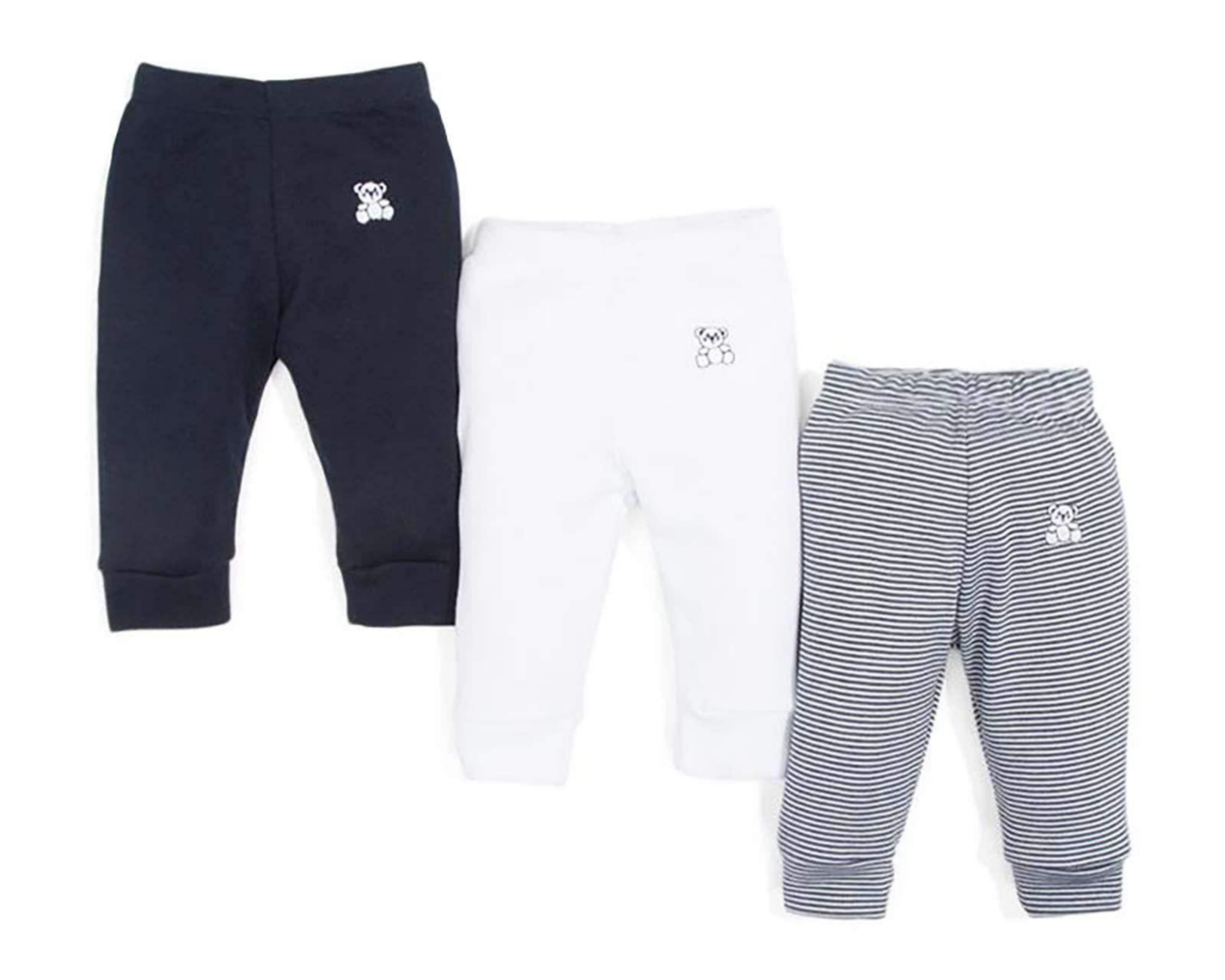 Pantalones marca Bam-Bu para Bebé Niño (3 Piezas)