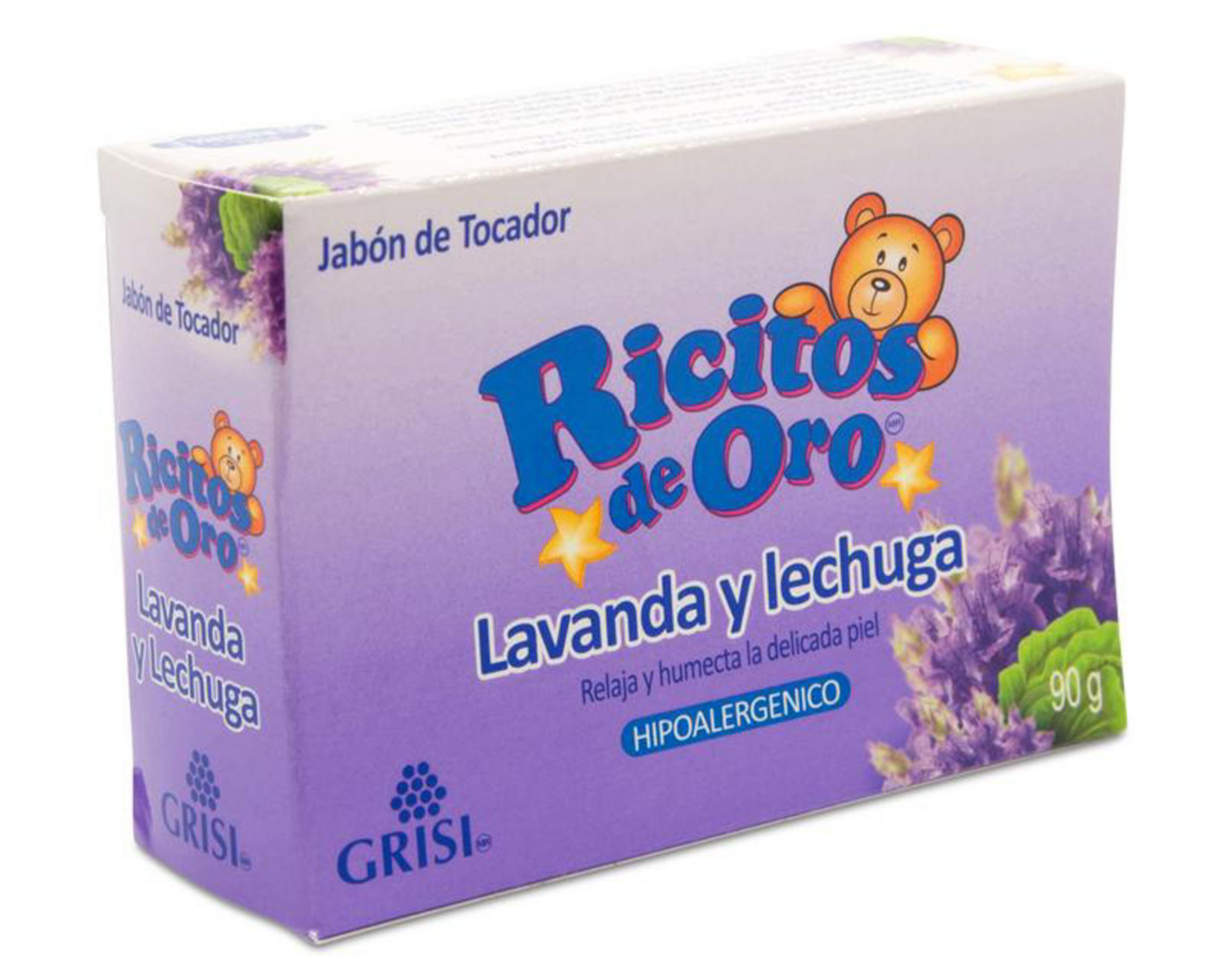 Foto 4 pulgar | Shampoo Lavanda y Lechuga marca Ricitos de Oro para Bebé 250 ml + 90 g