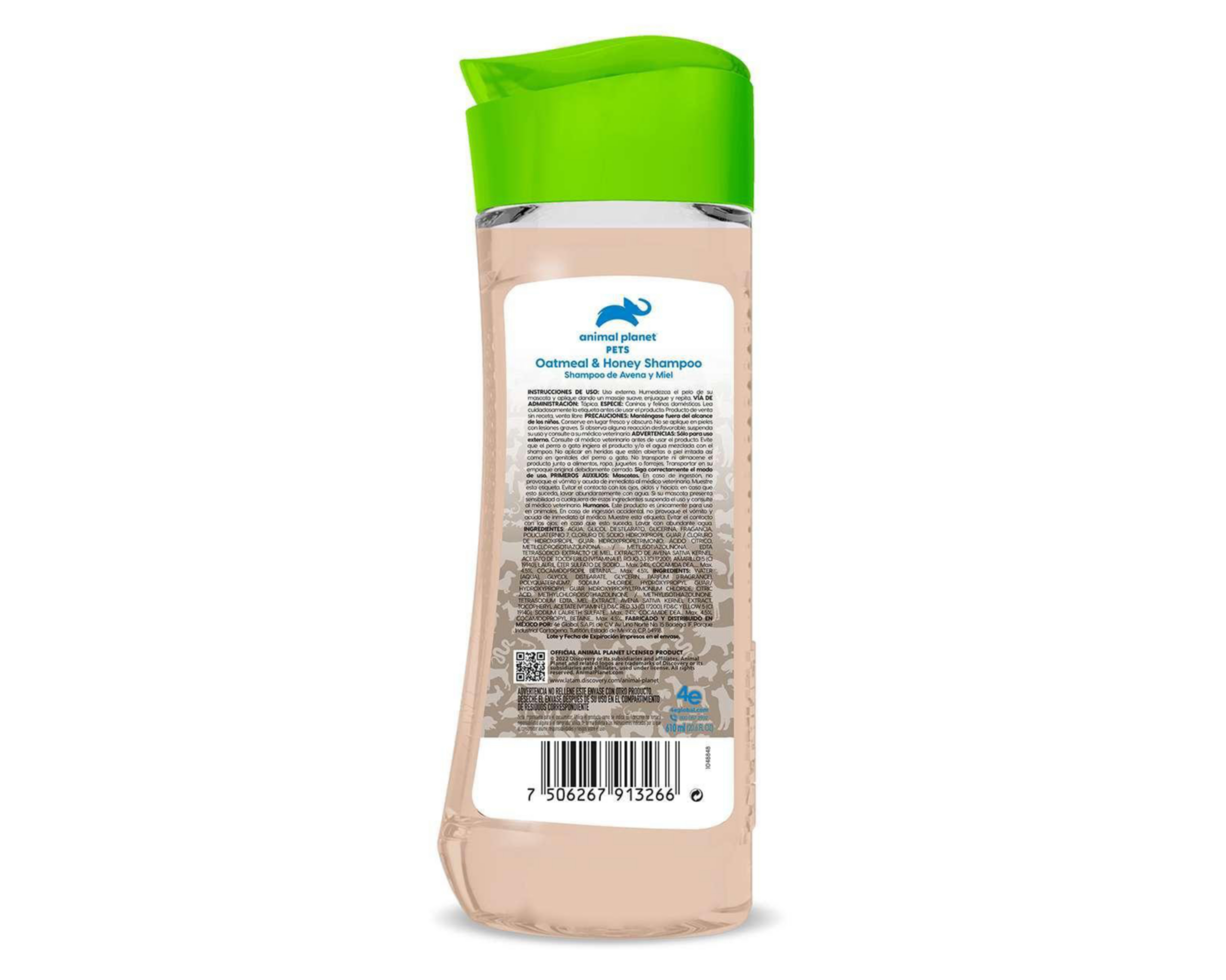Foto 2 | Shampoo para Perro y Gato Animal Planet 610 ml