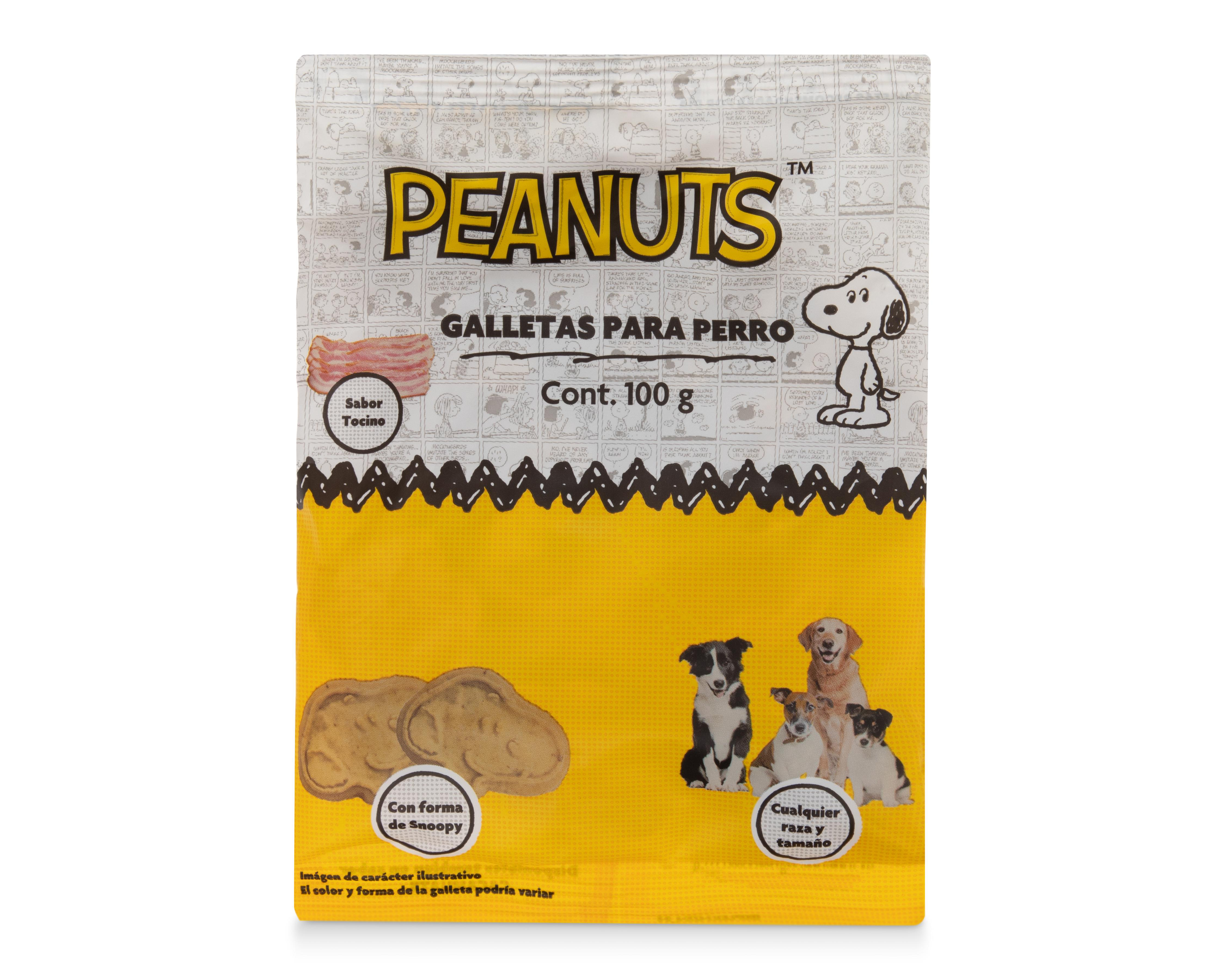 Foto 2 pulgar | Galletas para Perro Peanuts 100 g