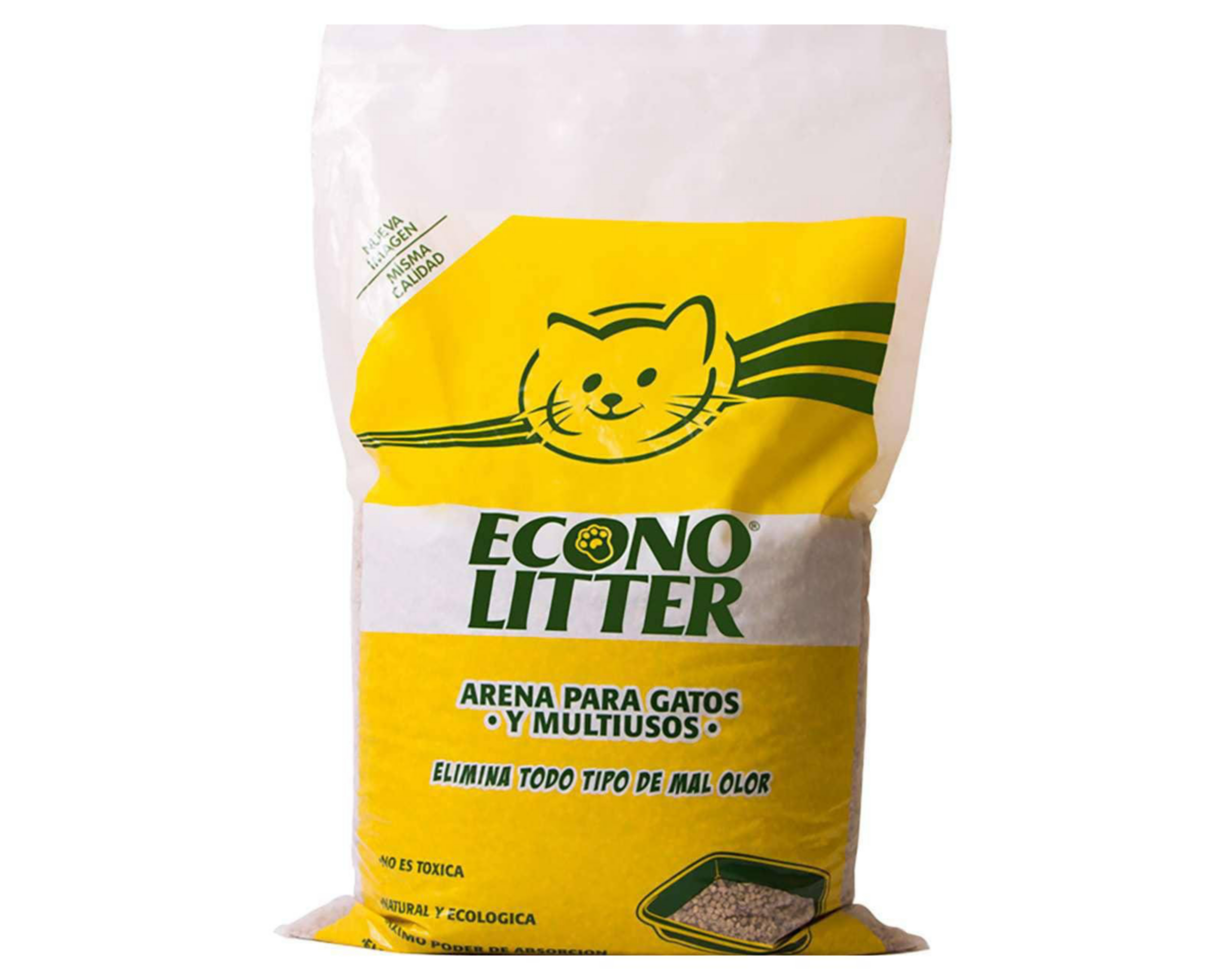 Arena para Gatos Econo Litter Multiusos 3 Kg