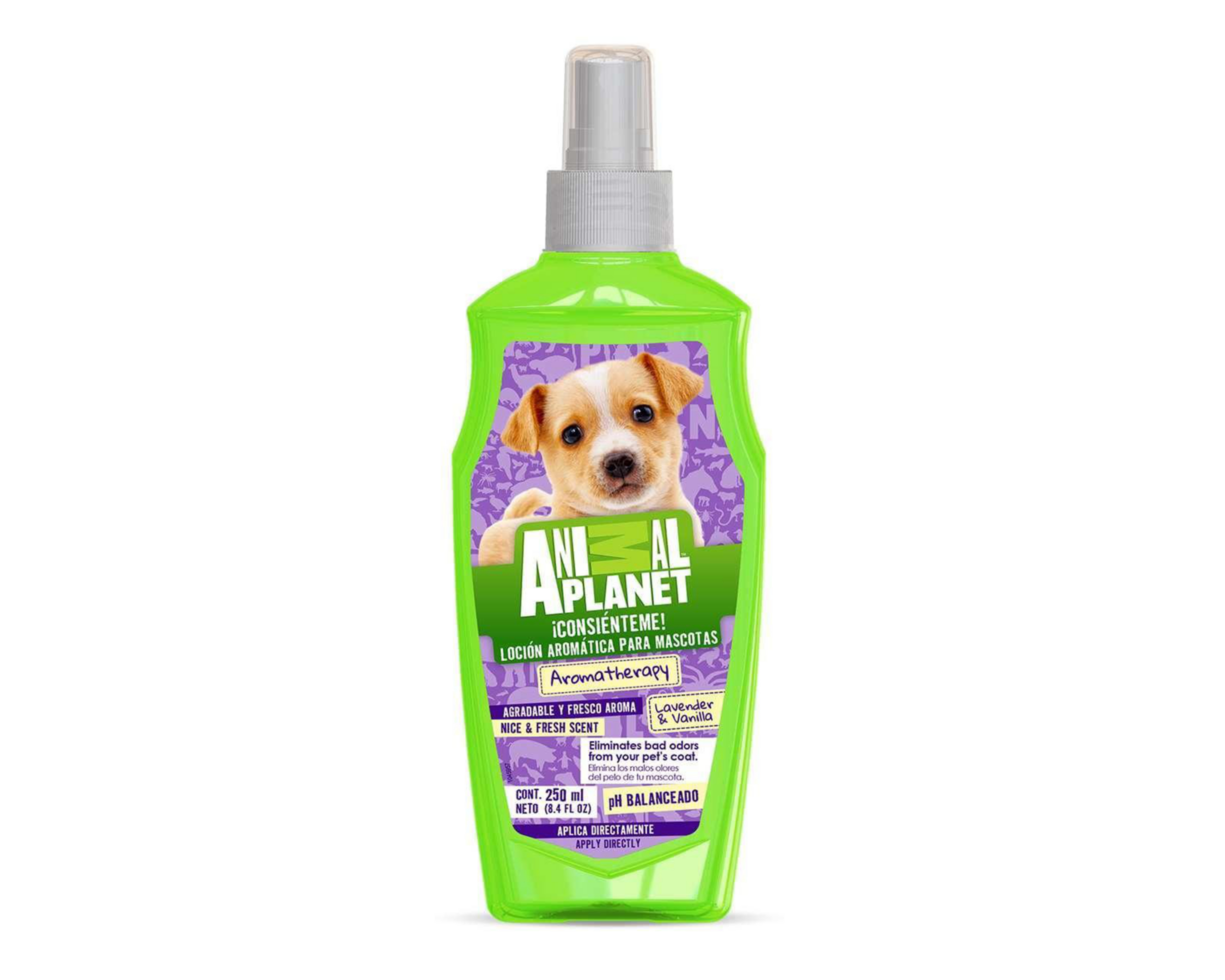 Loción para Mascotas Animal Planet Lavanda y Vainilla 250 ml