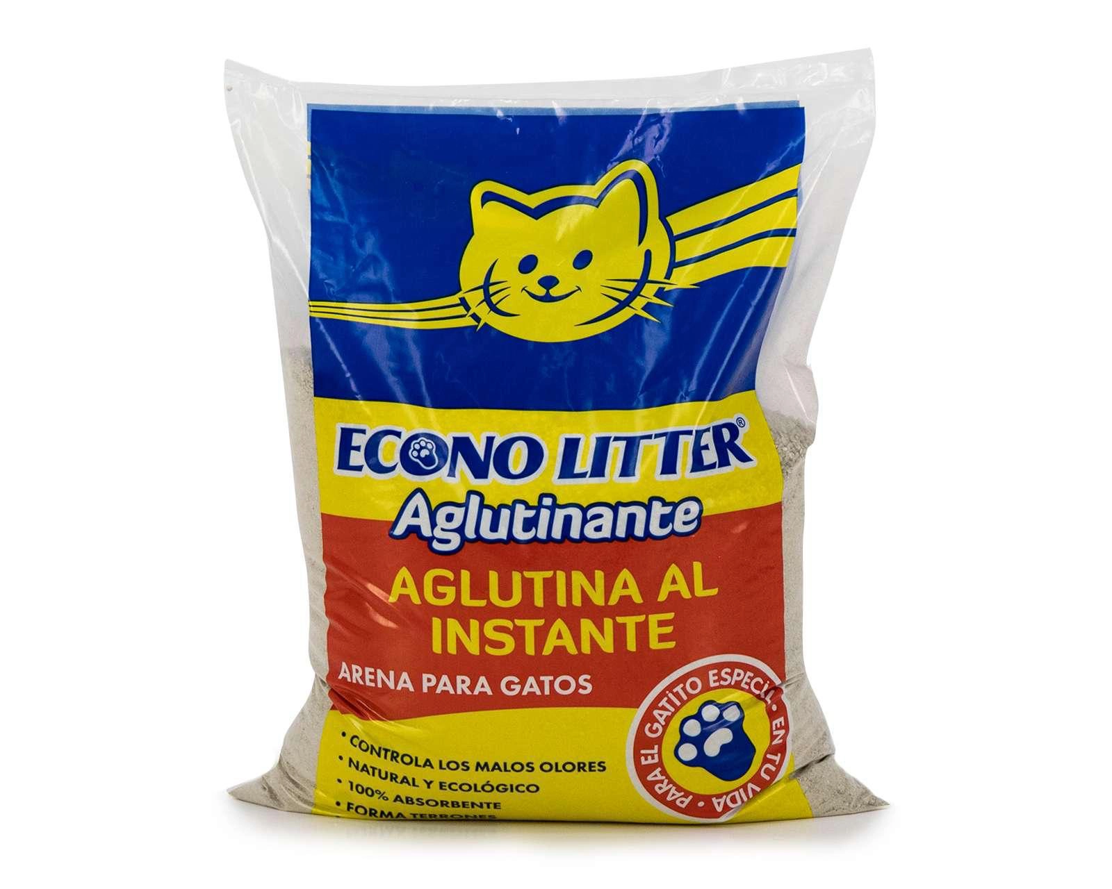 Foto 2 pulgar | Arena para Gato Econo Litter Aglutinante 10 kg