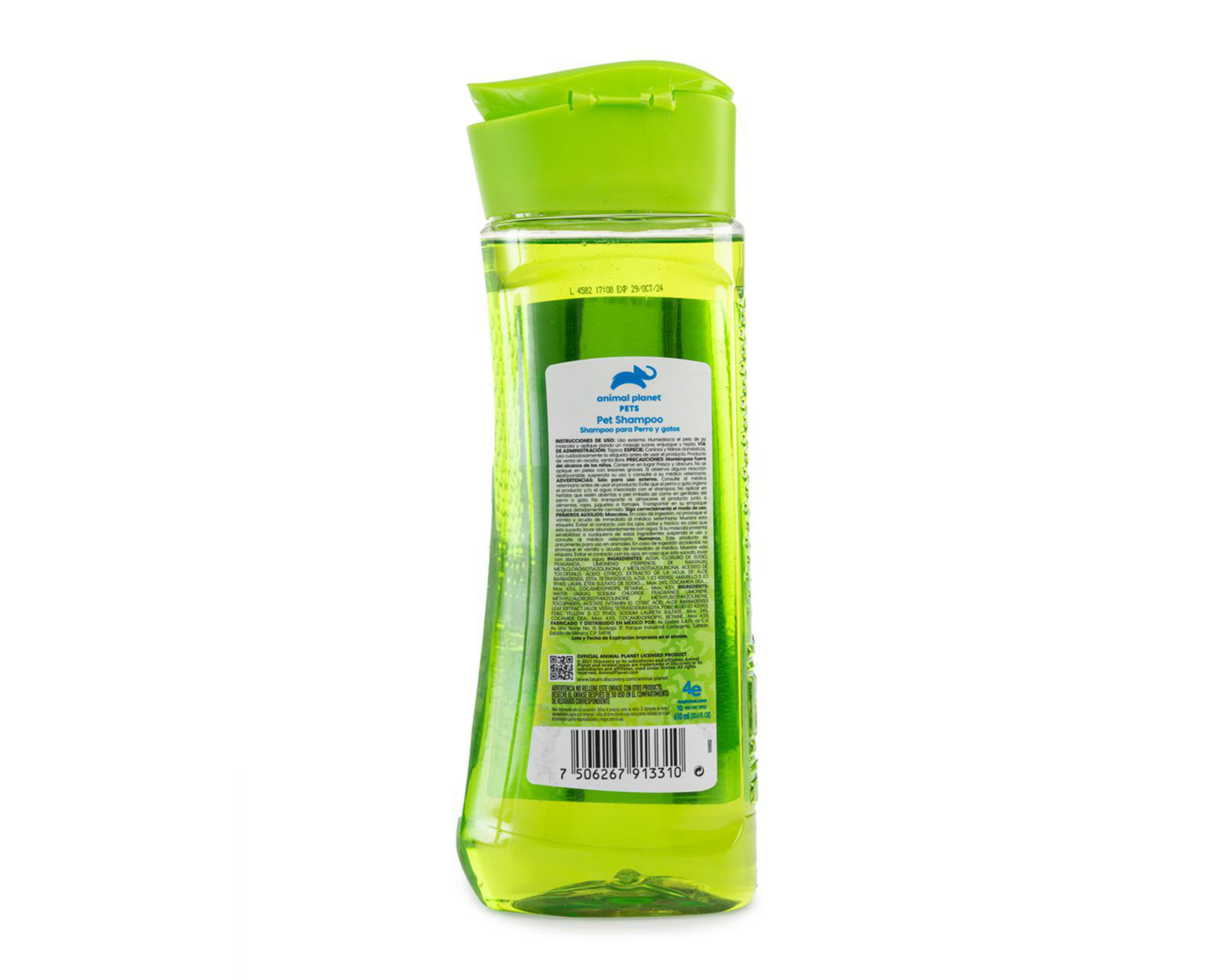 Foto 2 | Shampoo para Mascotas Animal Planet Limpia y Acondiciona 610 ml