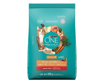 Foto 1 | Alimento para Gato Purina One Cat 500 g