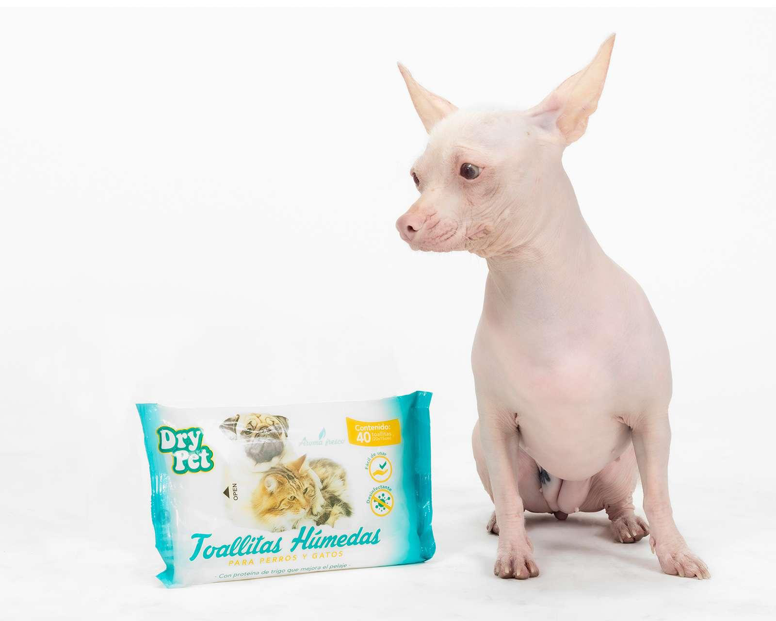 Toallitas Húmedas para Perros y Gatos Fancy Pets 40 Piezas